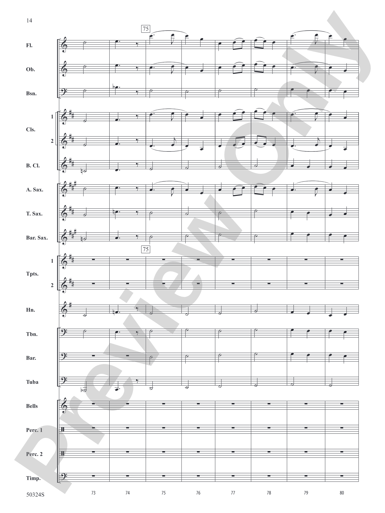 Moorside March: Concert Band Conductor Score & Parts
