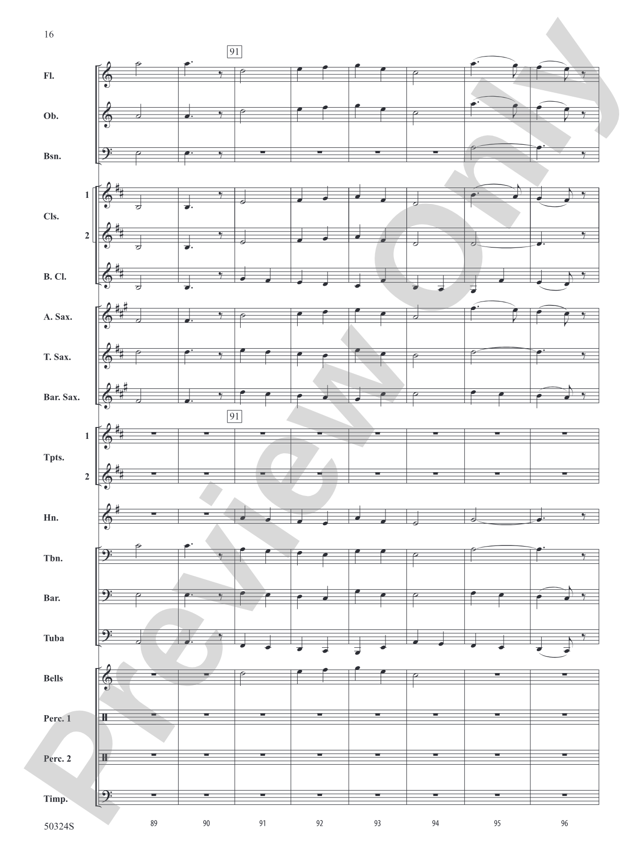 Moorside March: Concert Band Conductor Score & Parts