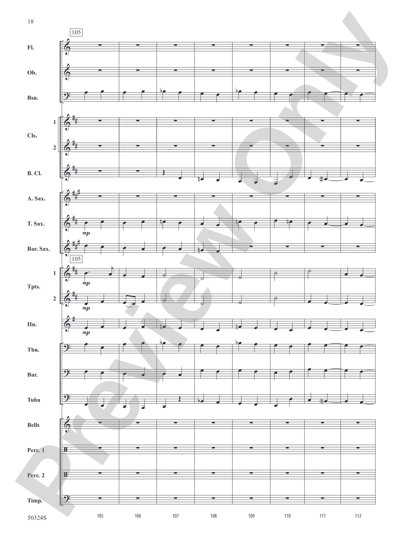 Moorside March: Concert Band Conductor Score & Parts