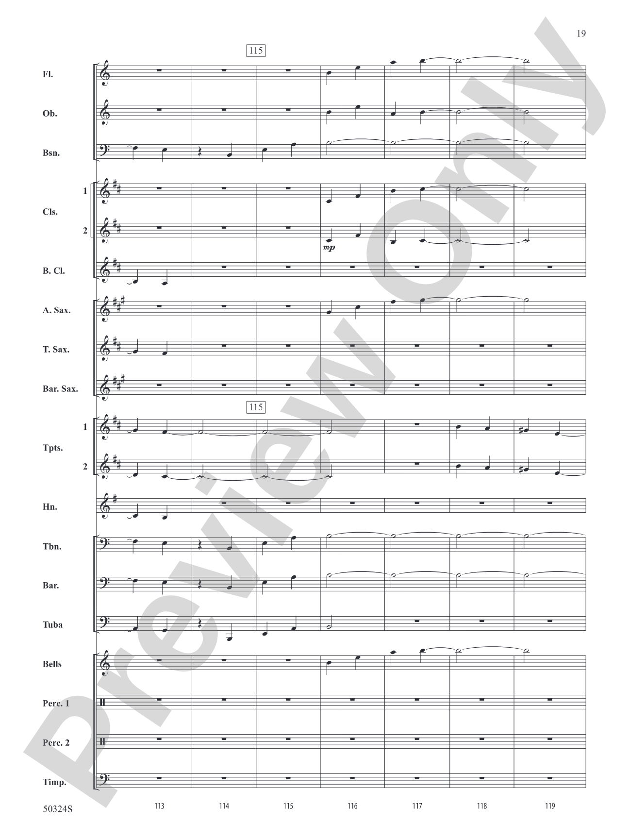 Moorside March: Concert Band Conductor Score & Parts