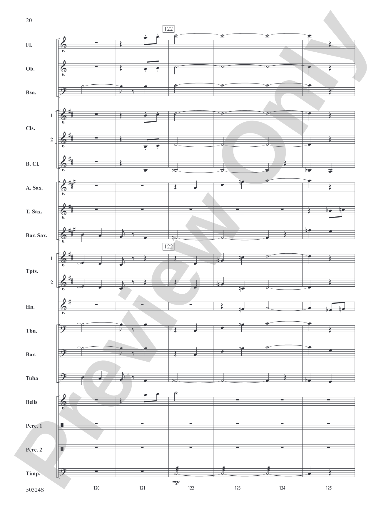 Moorside March: Concert Band Conductor Score & Parts