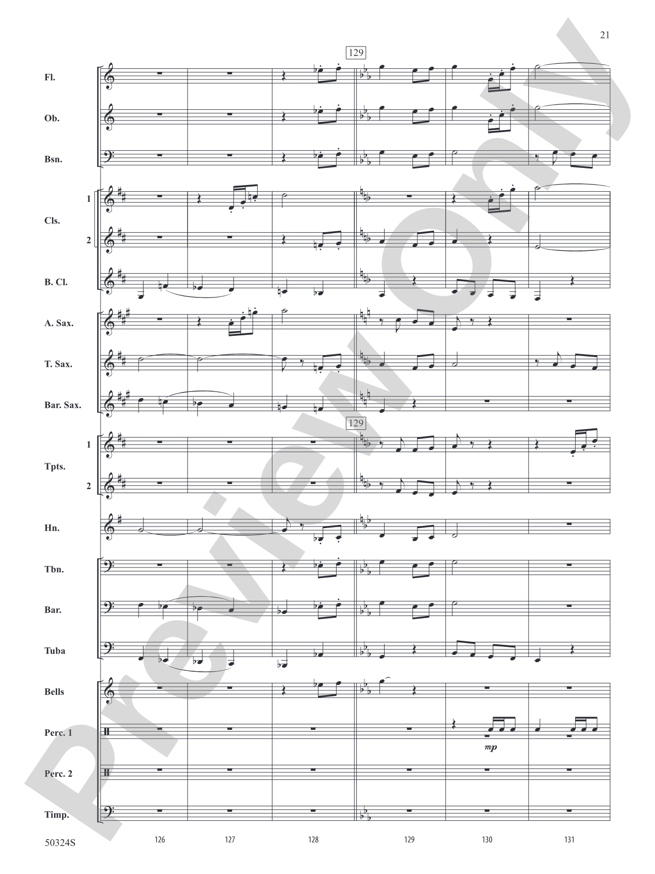 Moorside March: Concert Band Conductor Score & Parts