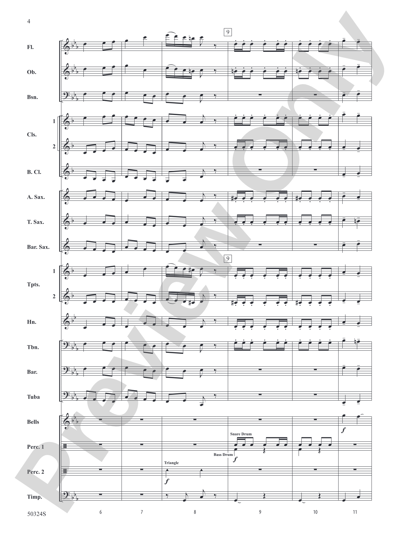 Moorside March: Concert Band Conductor Score & Parts