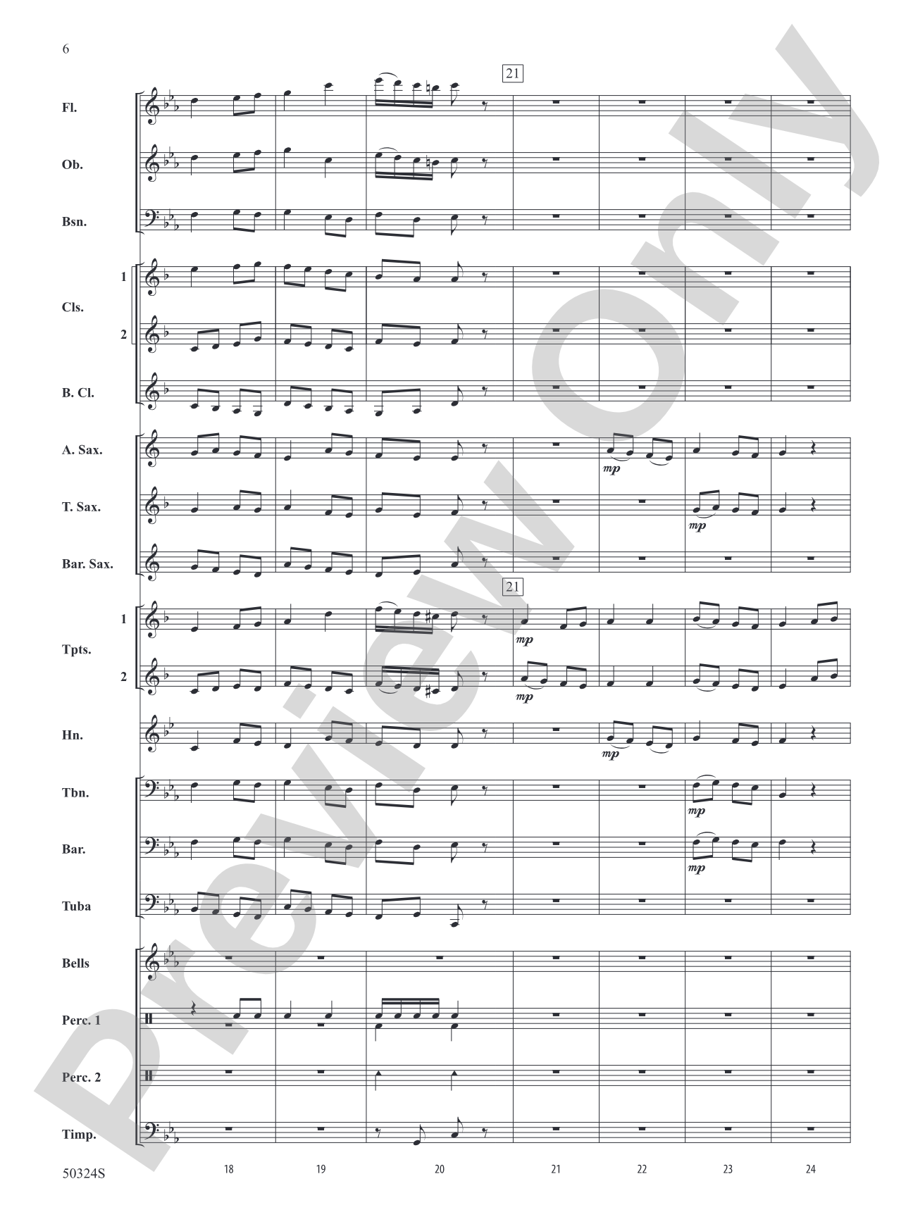 Moorside March: Concert Band Conductor Score & Parts