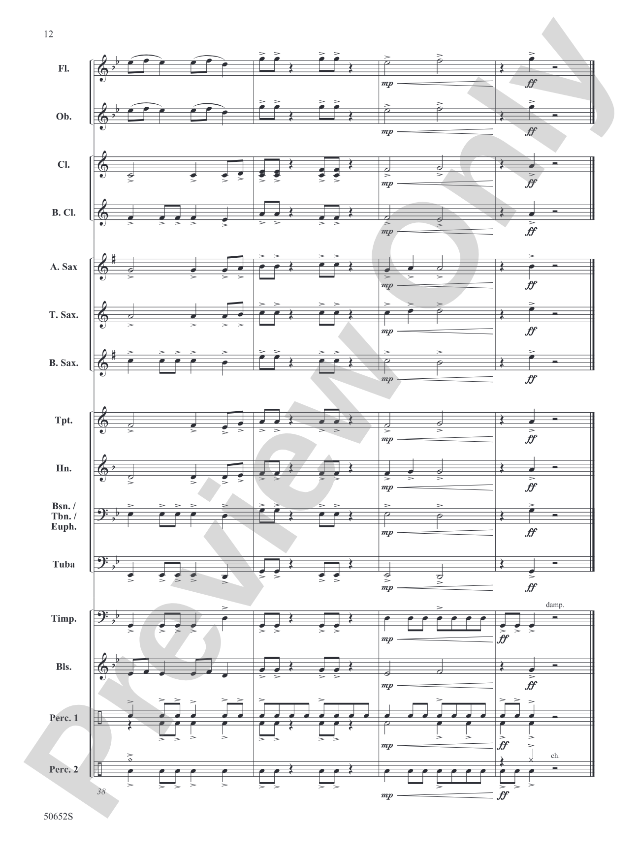 Guardians: Concert Band Conductor Score & Parts