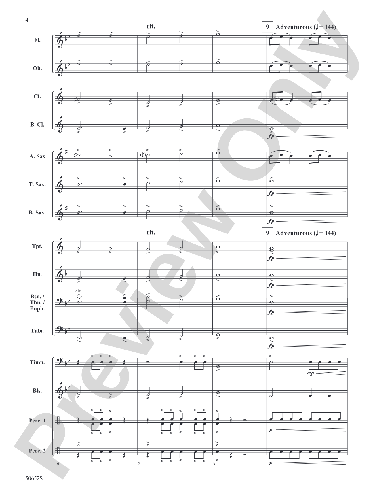 Guardians: Concert Band Conductor Score & Parts