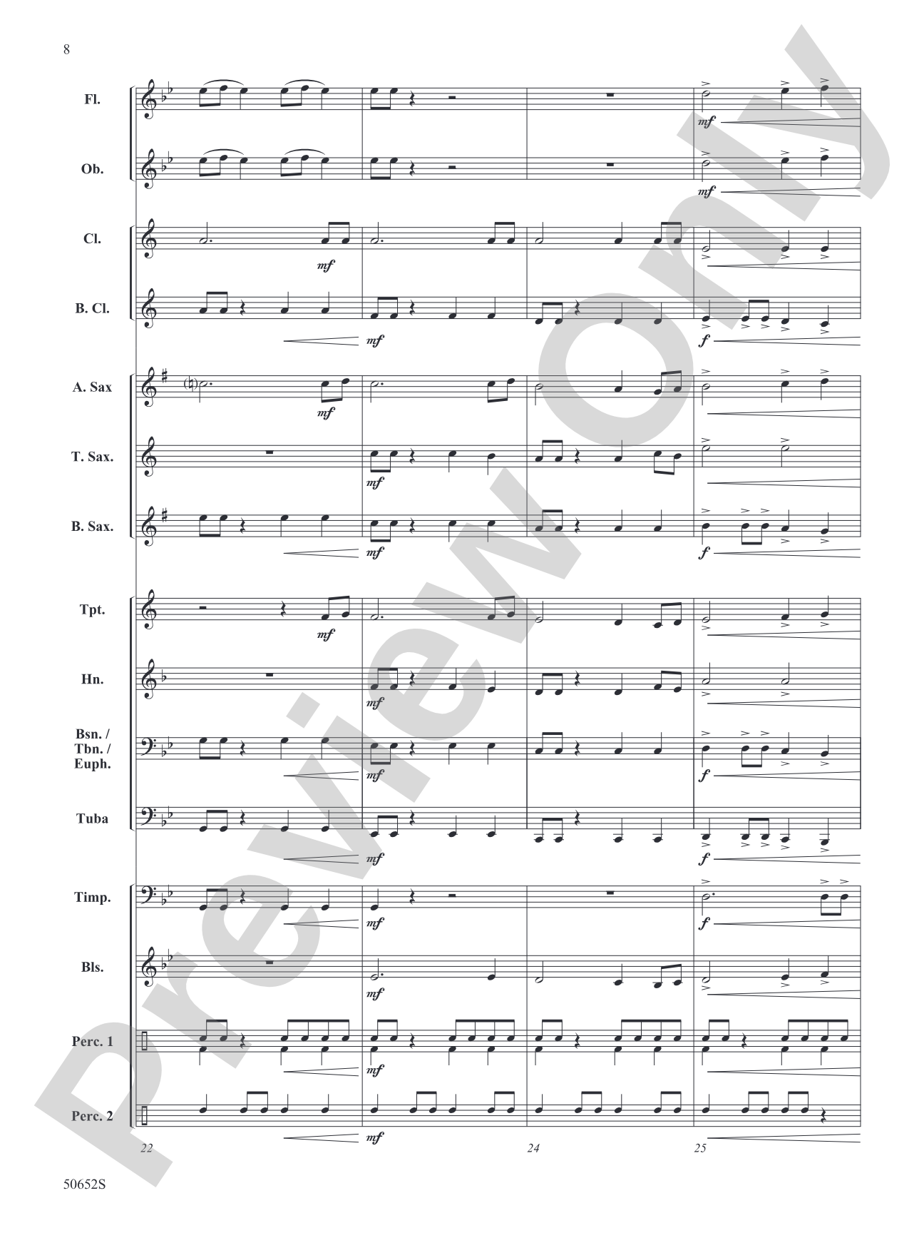 Guardians: Concert Band Conductor Score & Parts