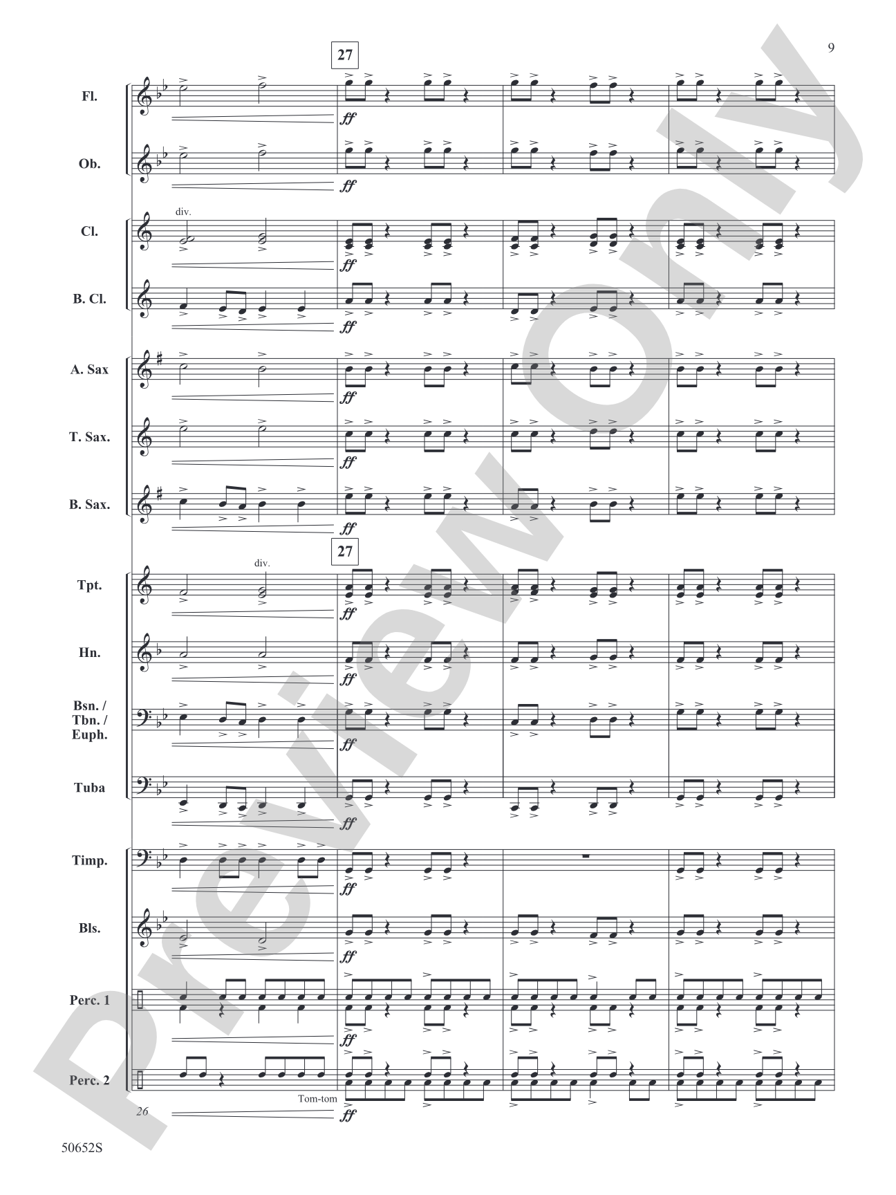 Guardians: Concert Band Conductor Score & Parts