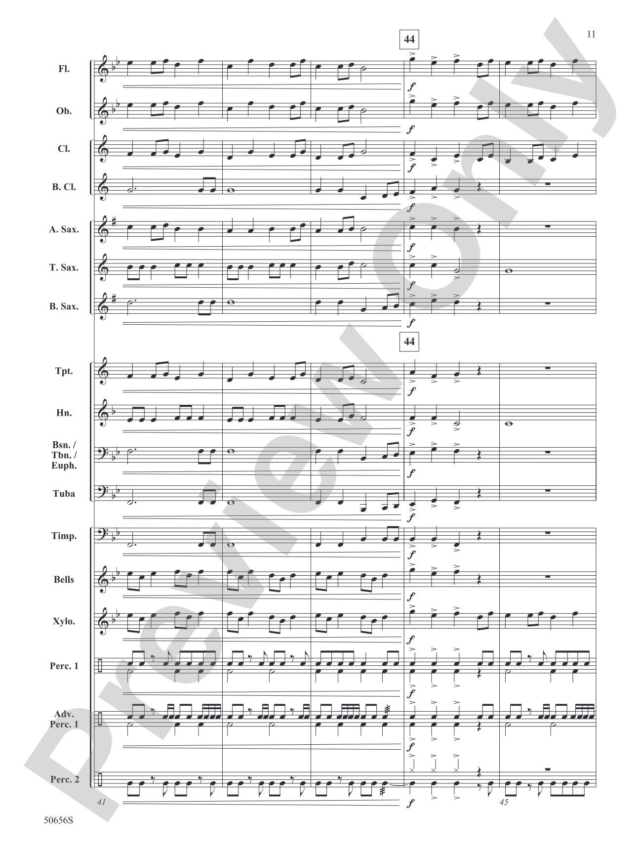 The Jester's Galop: Concert Band Conductor Score & Parts