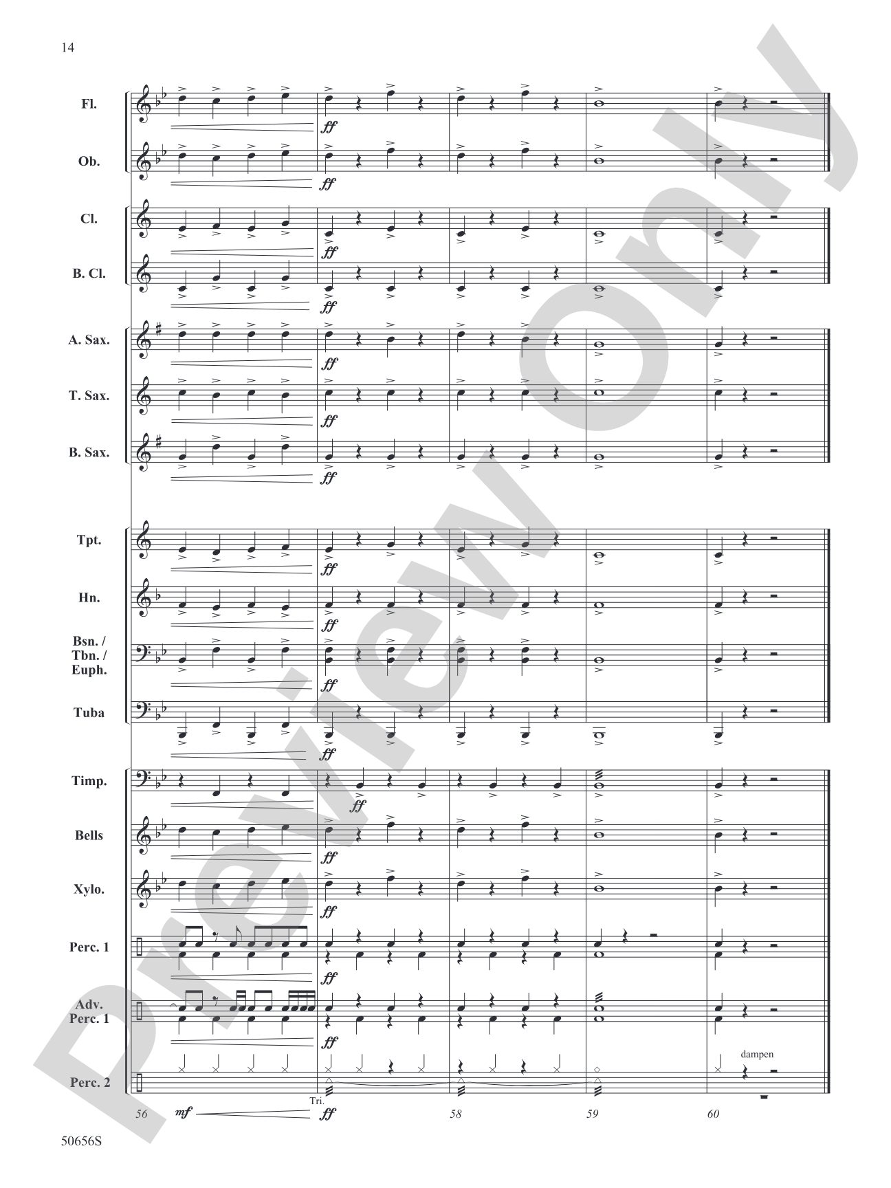 The Jester's Galop: Concert Band Conductor Score & Parts