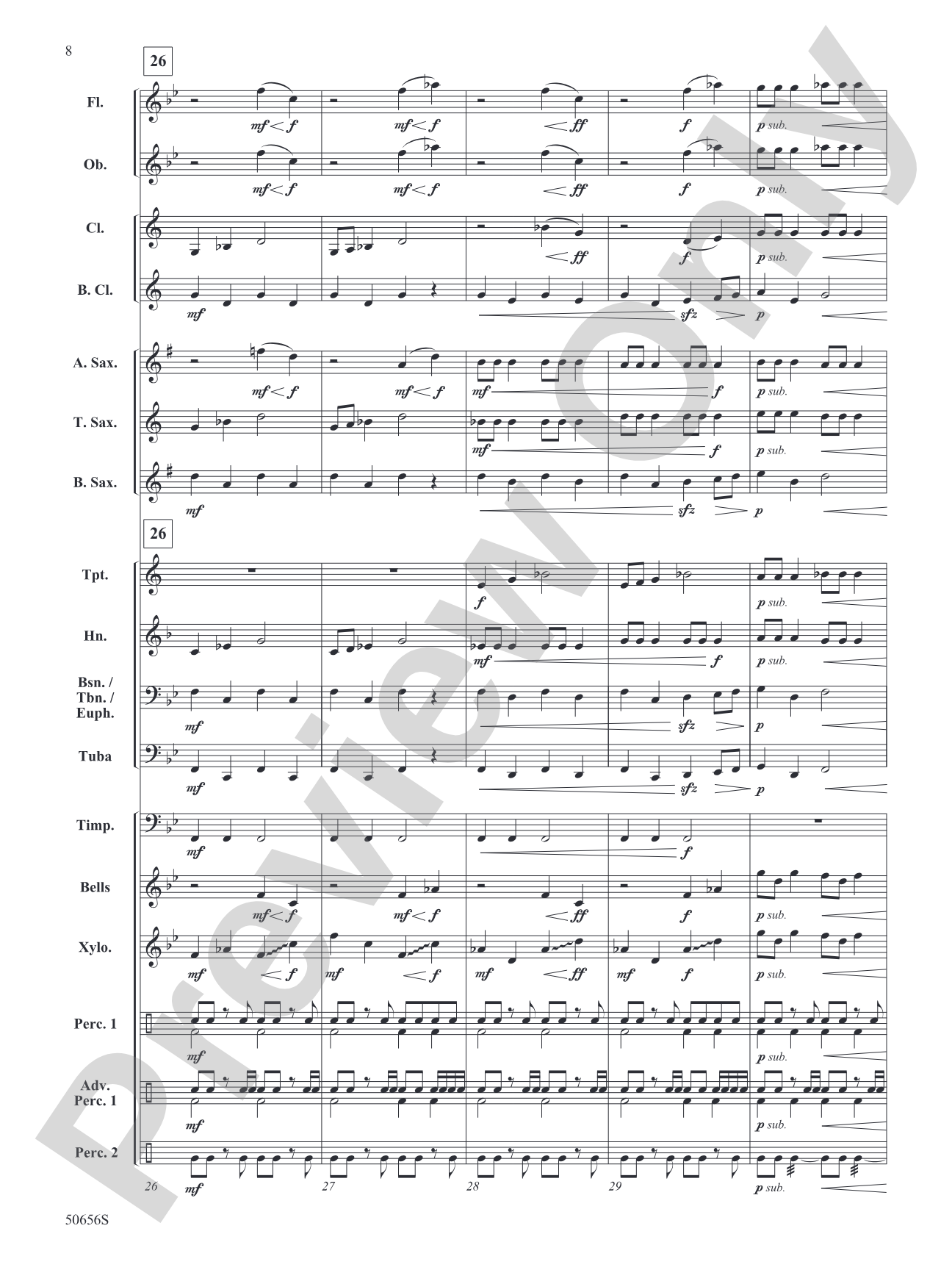 The Jester's Galop: Concert Band Conductor Score & Parts