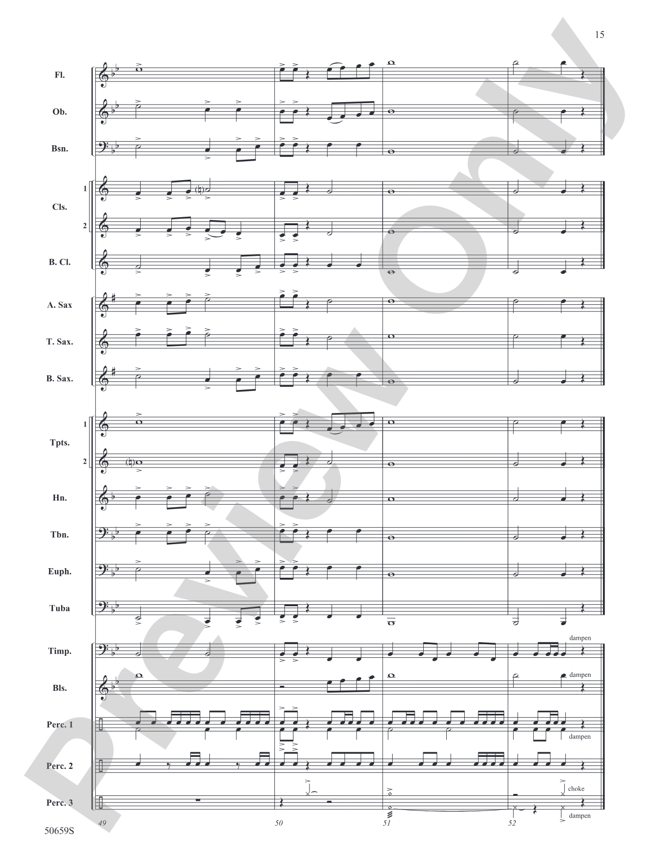 On the Horizon: Concert Band Conductor Score & Parts