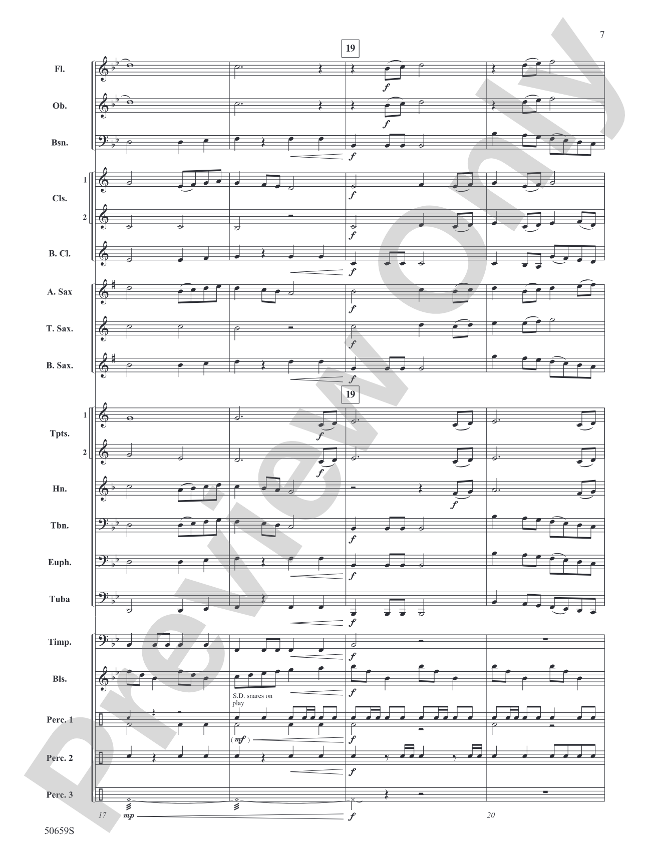 On the Horizon: Concert Band Conductor Score & Parts