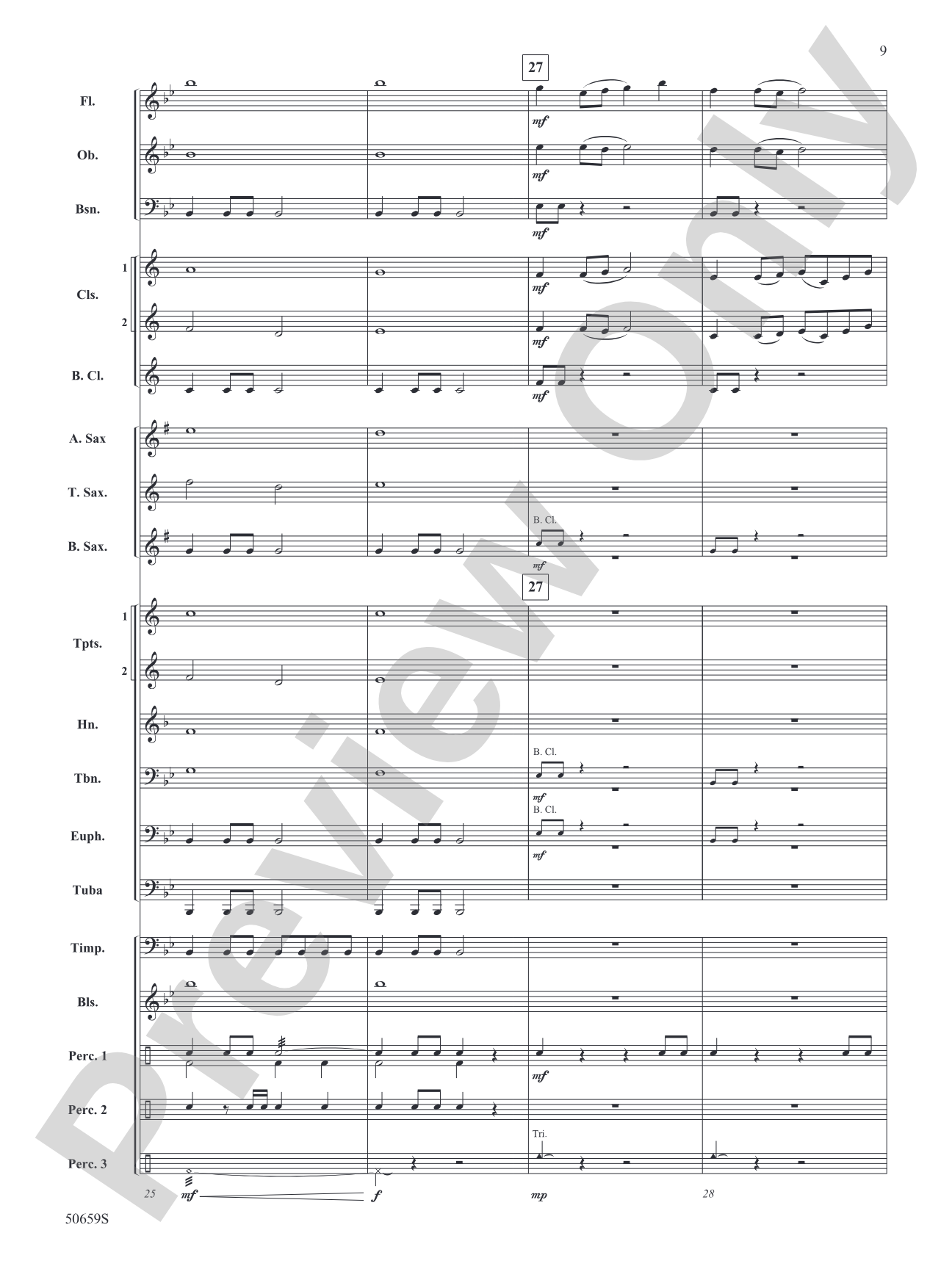 On the Horizon: Concert Band Conductor Score & Parts