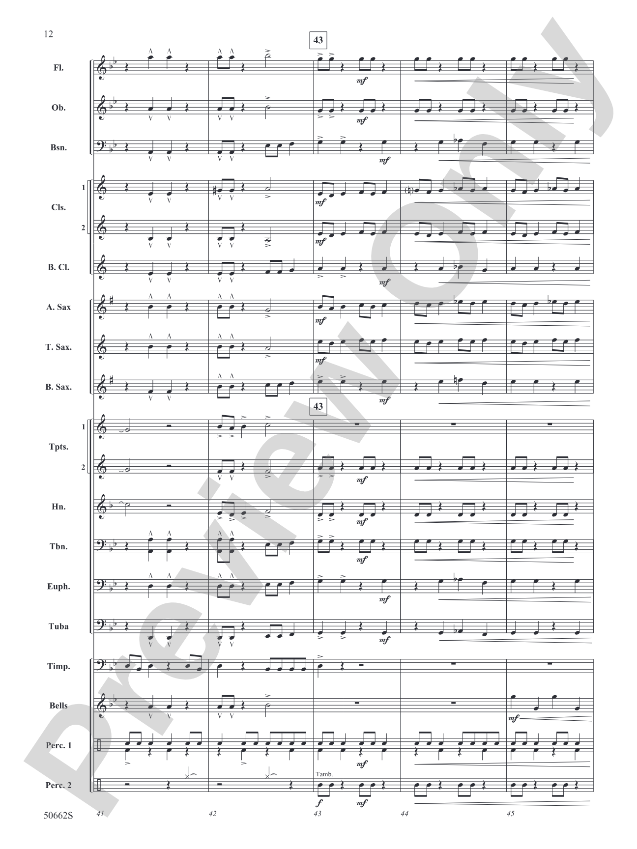 Clutch: Concert Band Conductor Score & Parts