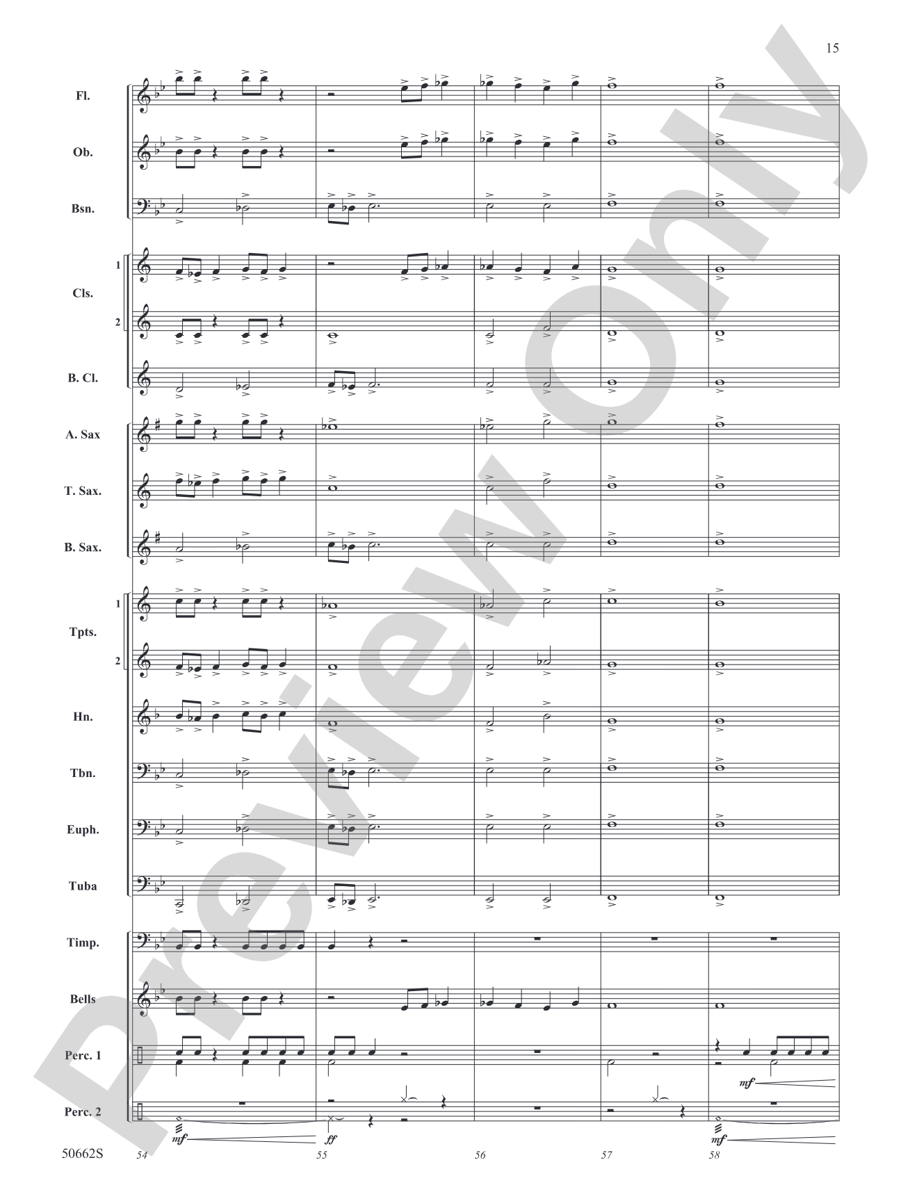 Clutch: Concert Band Conductor Score & Parts