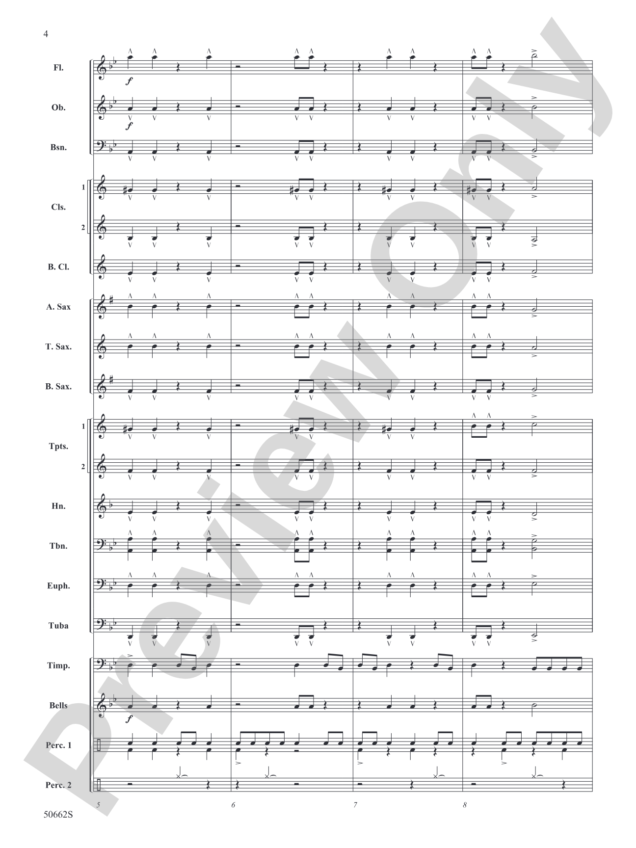 Clutch: Concert Band Conductor Score & Parts