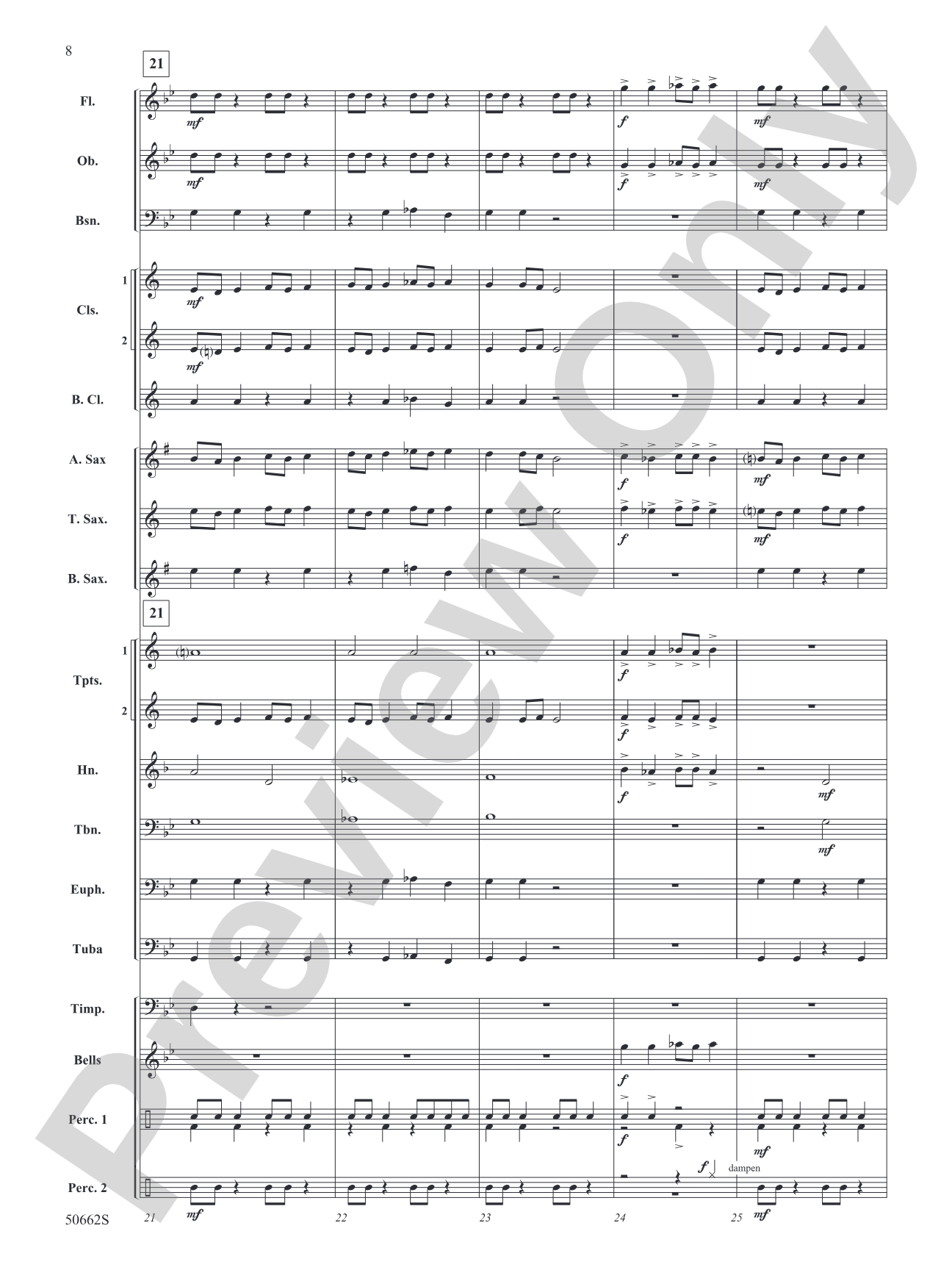 Clutch: Concert Band Conductor Score & Parts