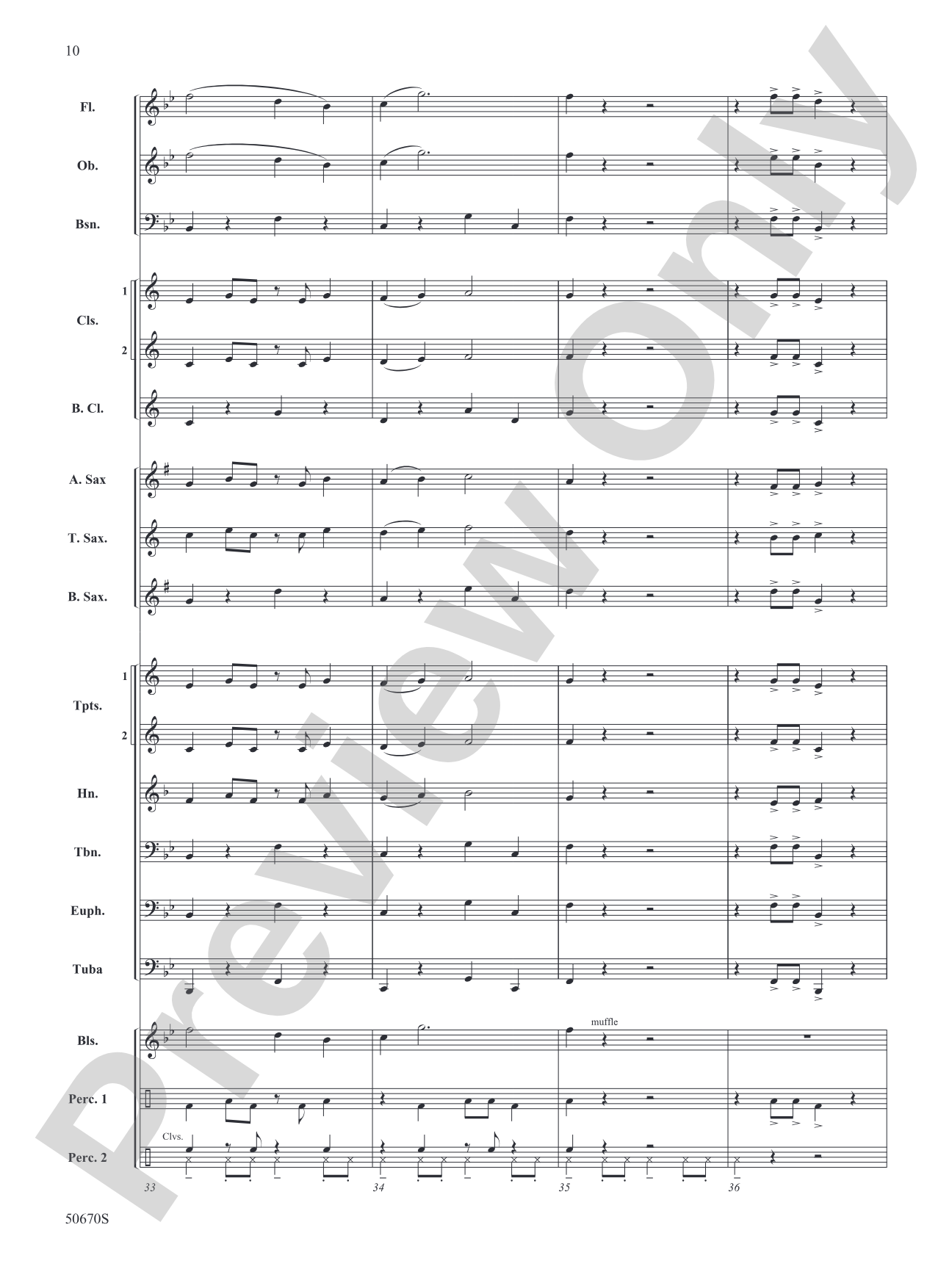 Guiro Hero: Concert Band Conductor Score & Parts