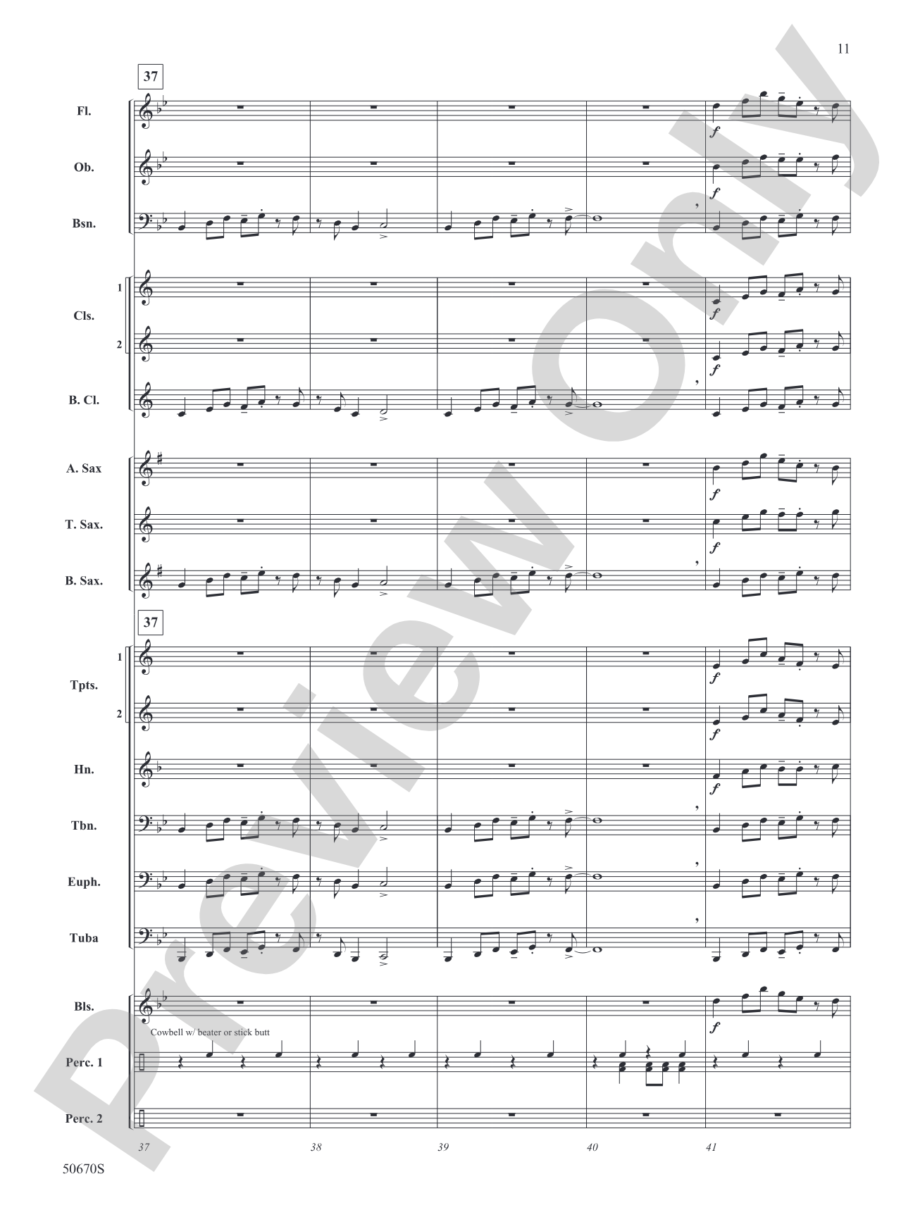 Guiro Hero: Concert Band Conductor Score & Parts