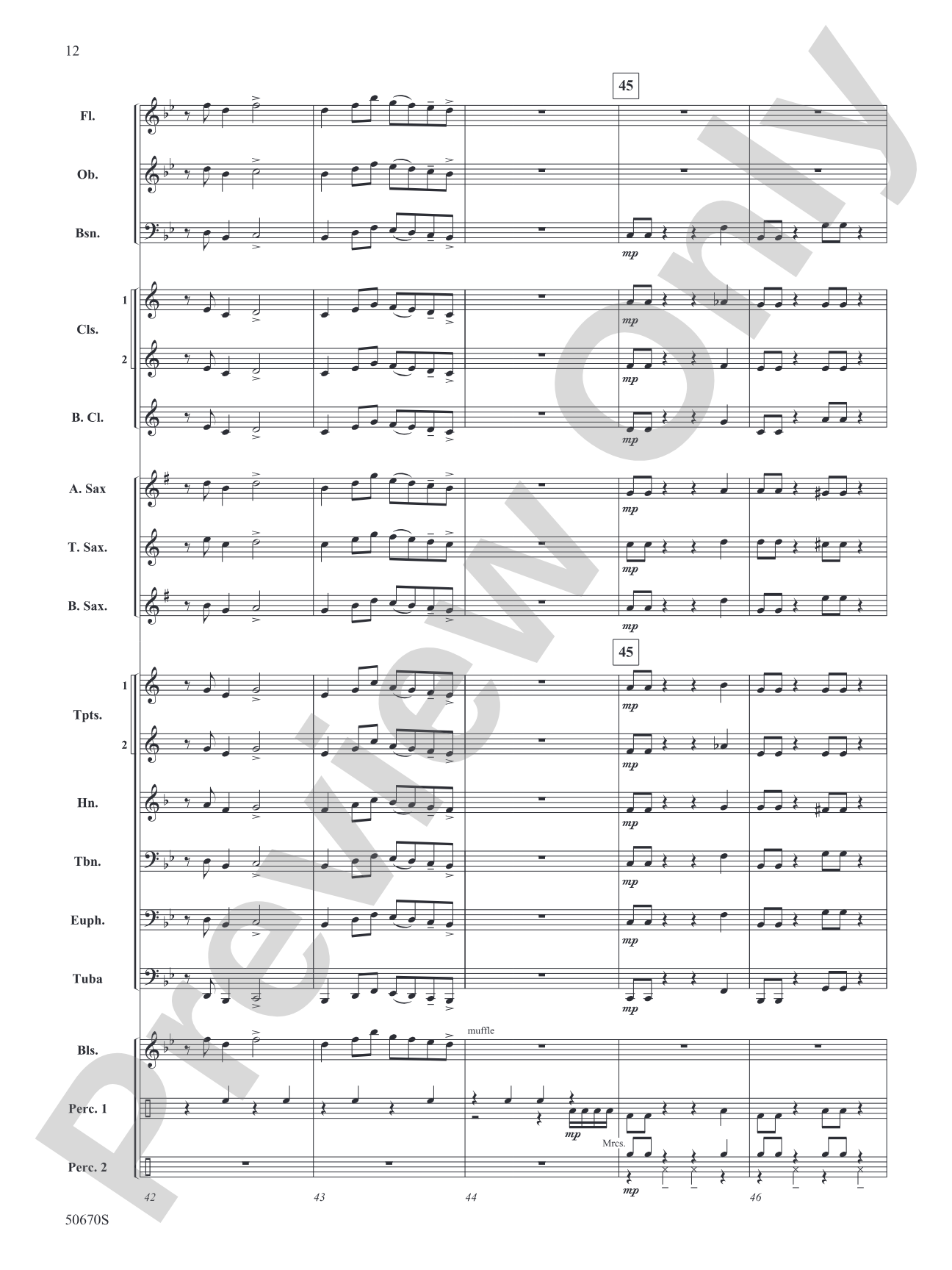 Guiro Hero: Concert Band Conductor Score & Parts
