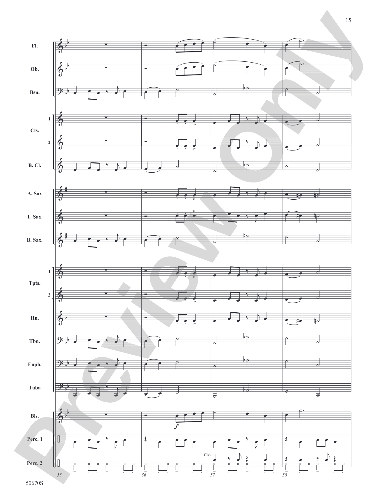 Guiro Hero: Concert Band Conductor Score & Parts