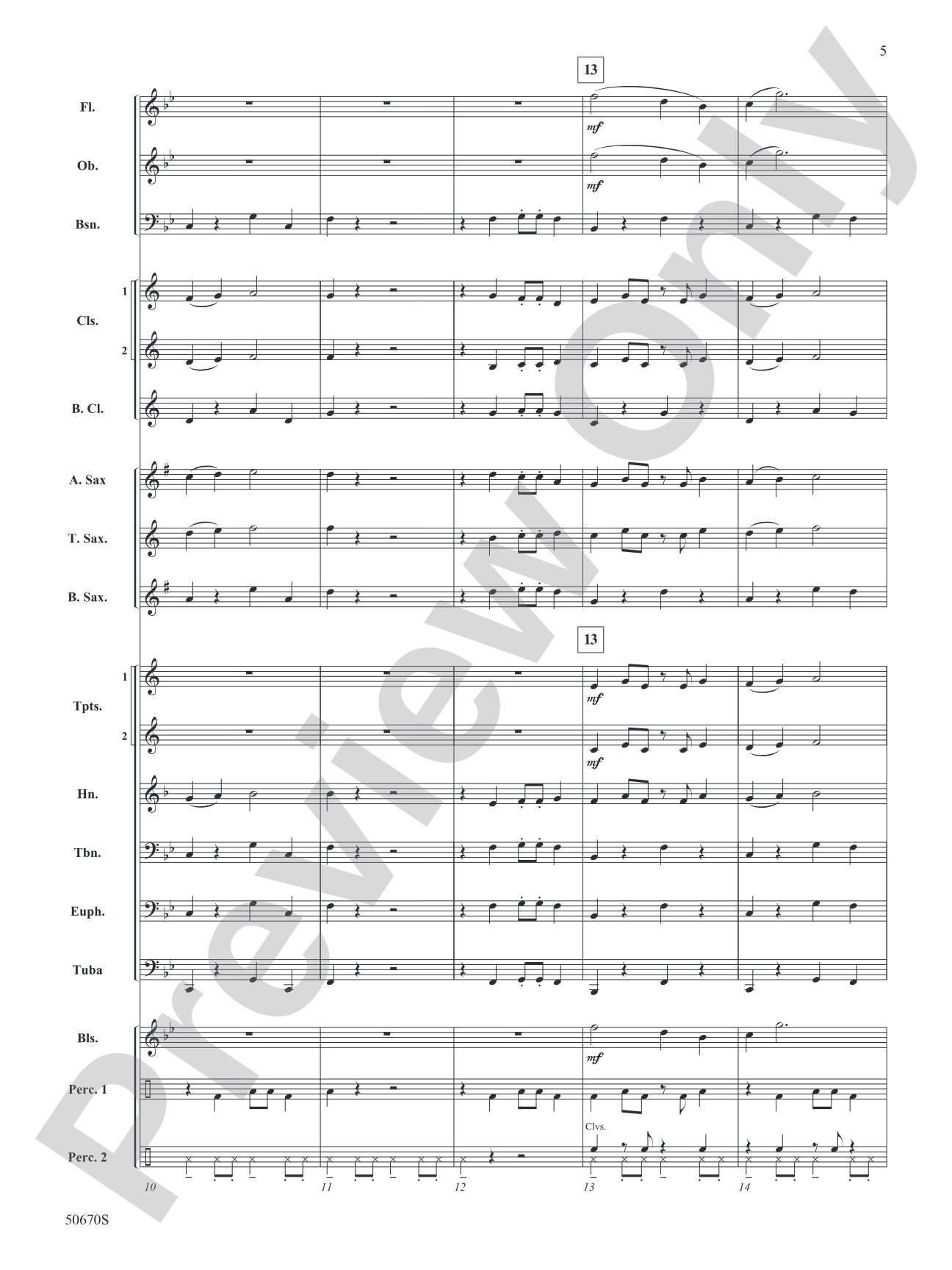 Guiro Hero: Concert Band Conductor Score & Parts