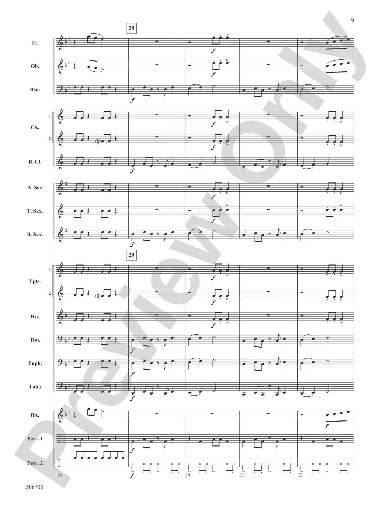Guiro Hero: Concert Band Conductor Score & Parts