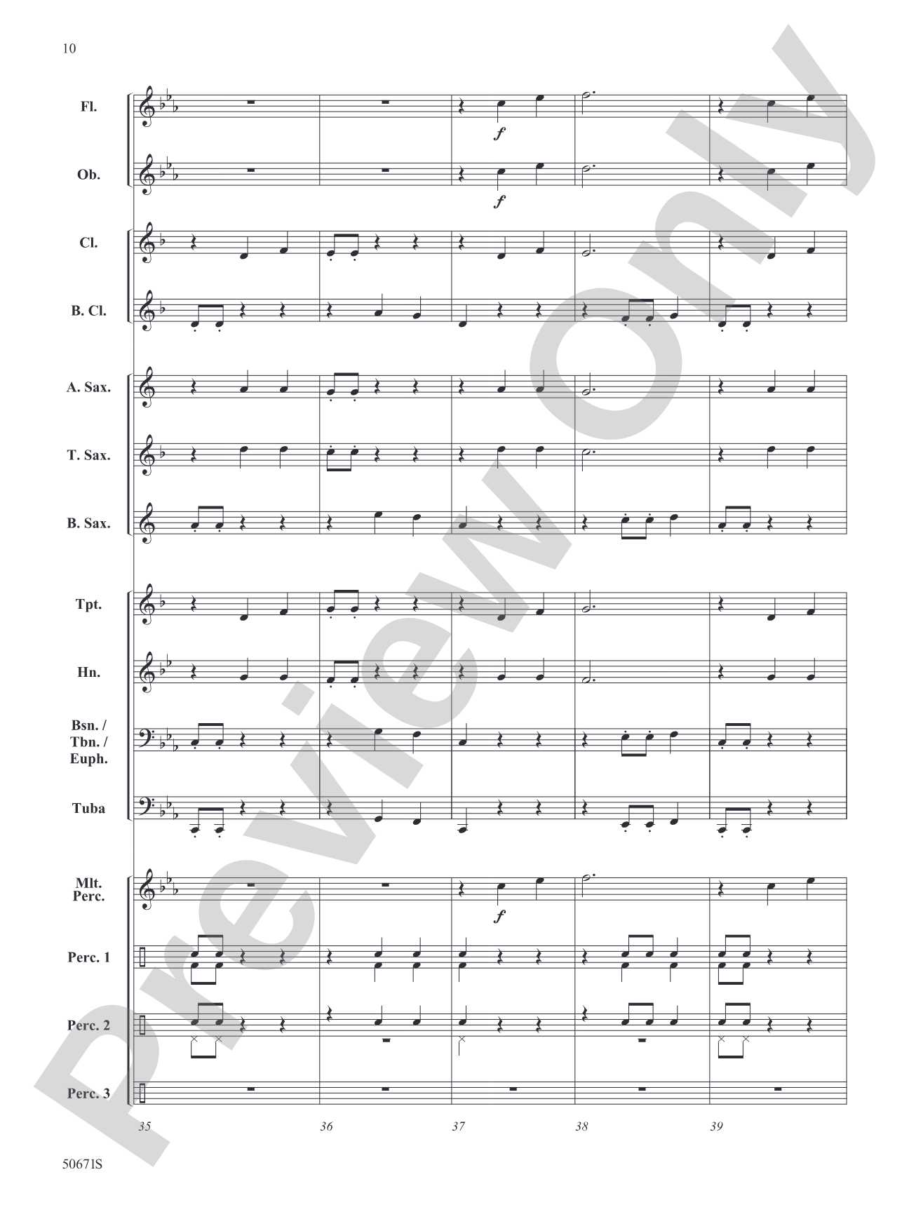 The Last Gladiator: Concert Band Conductor Score & Parts