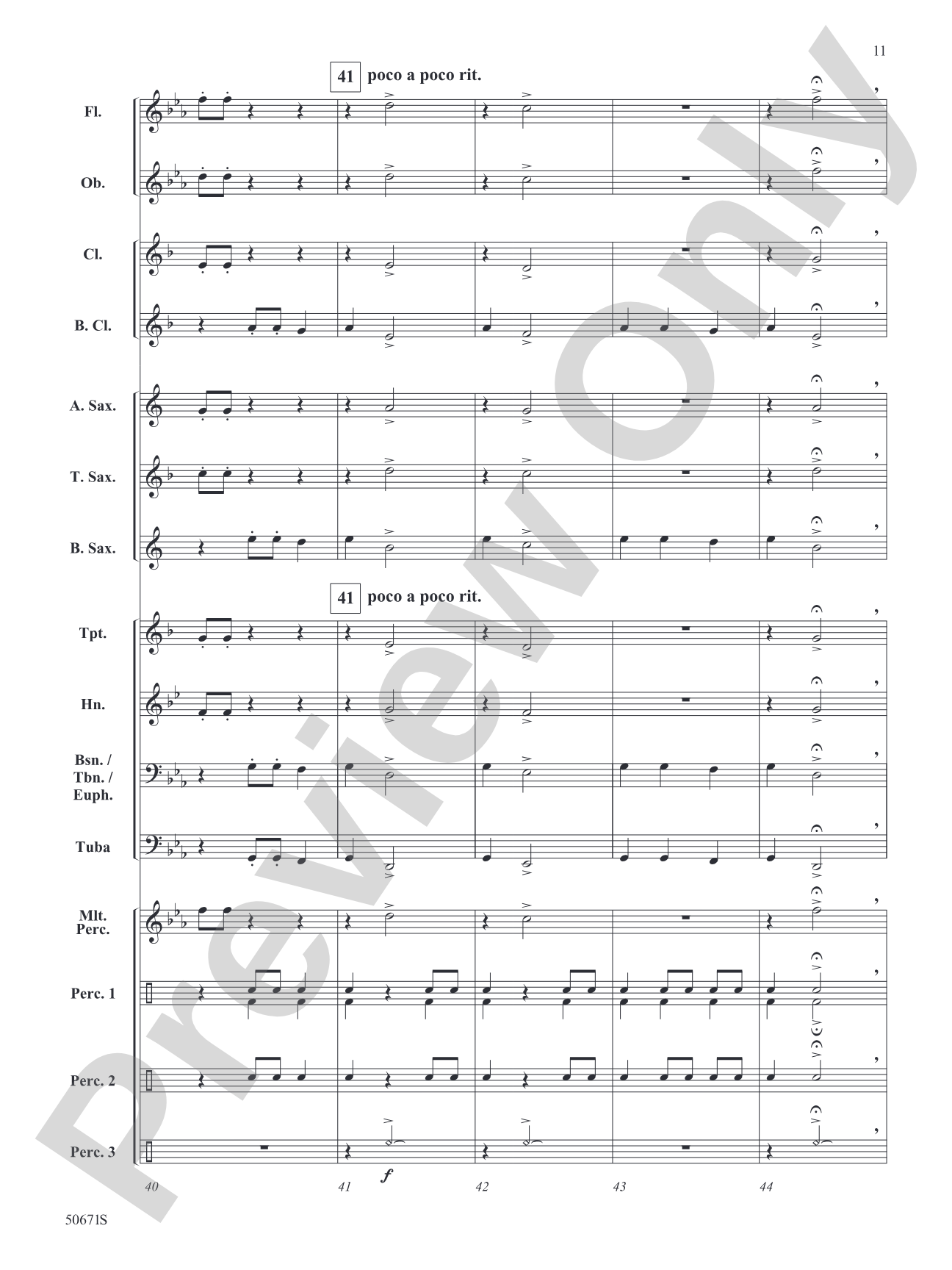 The Last Gladiator: Concert Band Conductor Score & Parts
