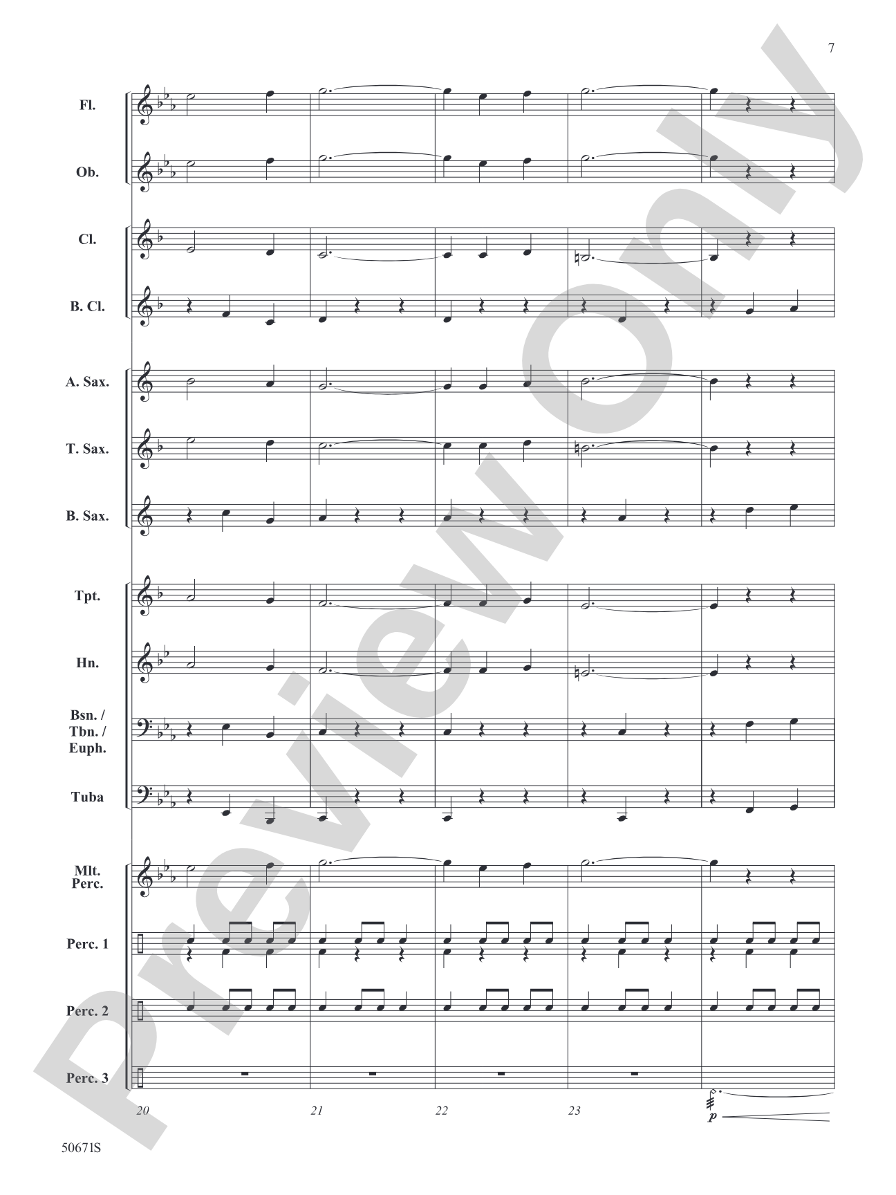 The Last Gladiator: Concert Band Conductor Score & Parts