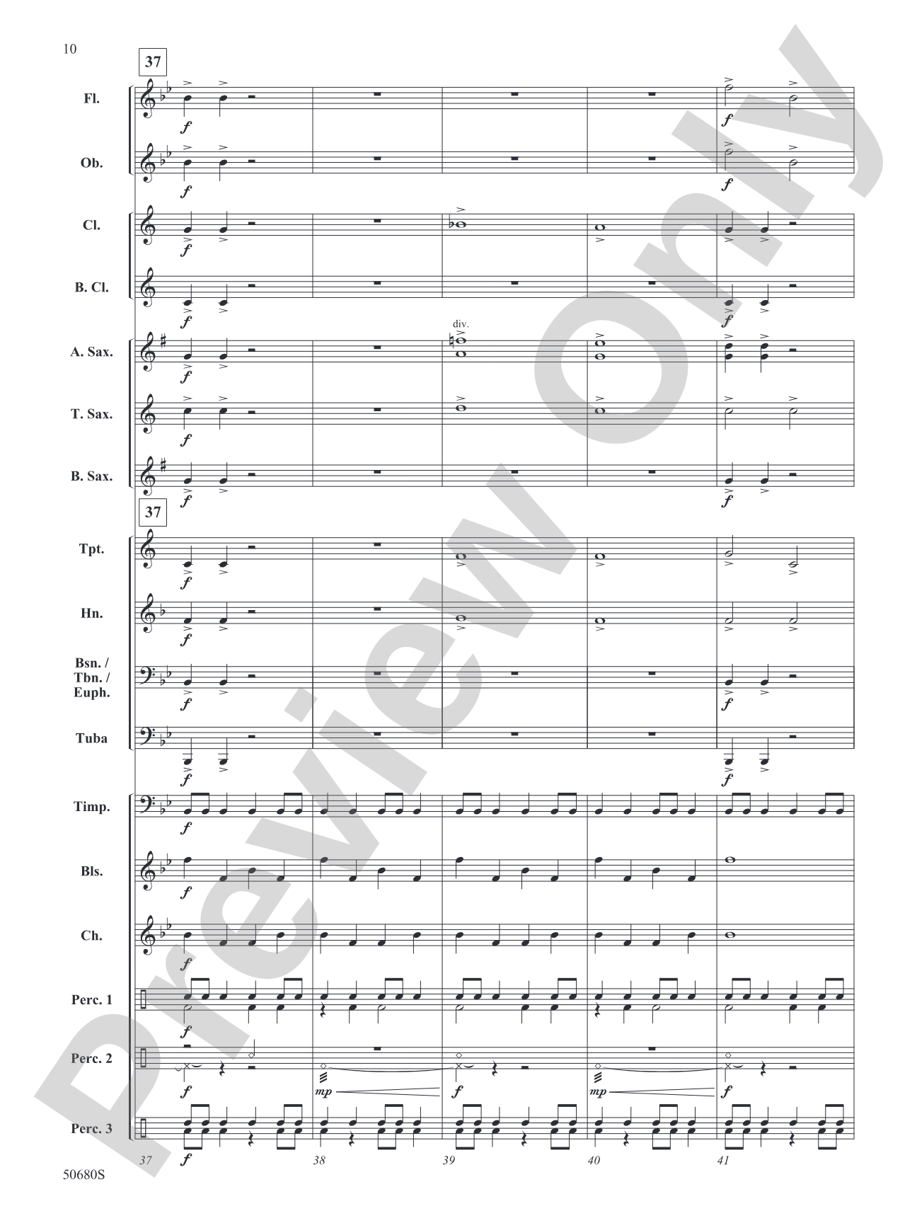 Skysplitter Fanfare: Concert Band Conductor Score & Parts