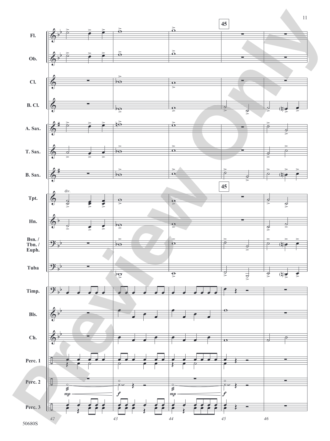 Skysplitter Fanfare: Concert Band Conductor Score & Parts