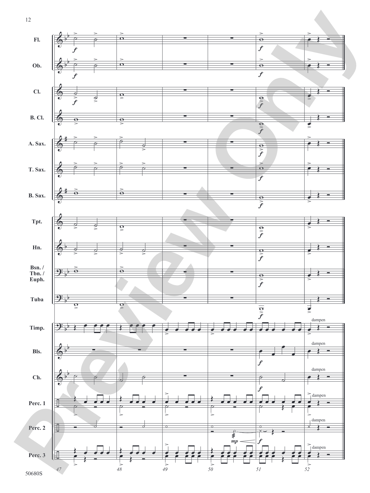 Skysplitter Fanfare: Concert Band Conductor Score & Parts