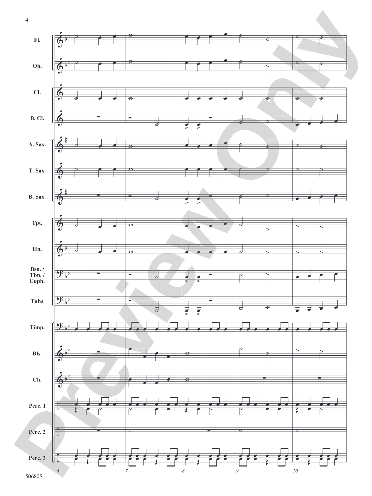 Skysplitter Fanfare: Concert Band Conductor Score & Parts