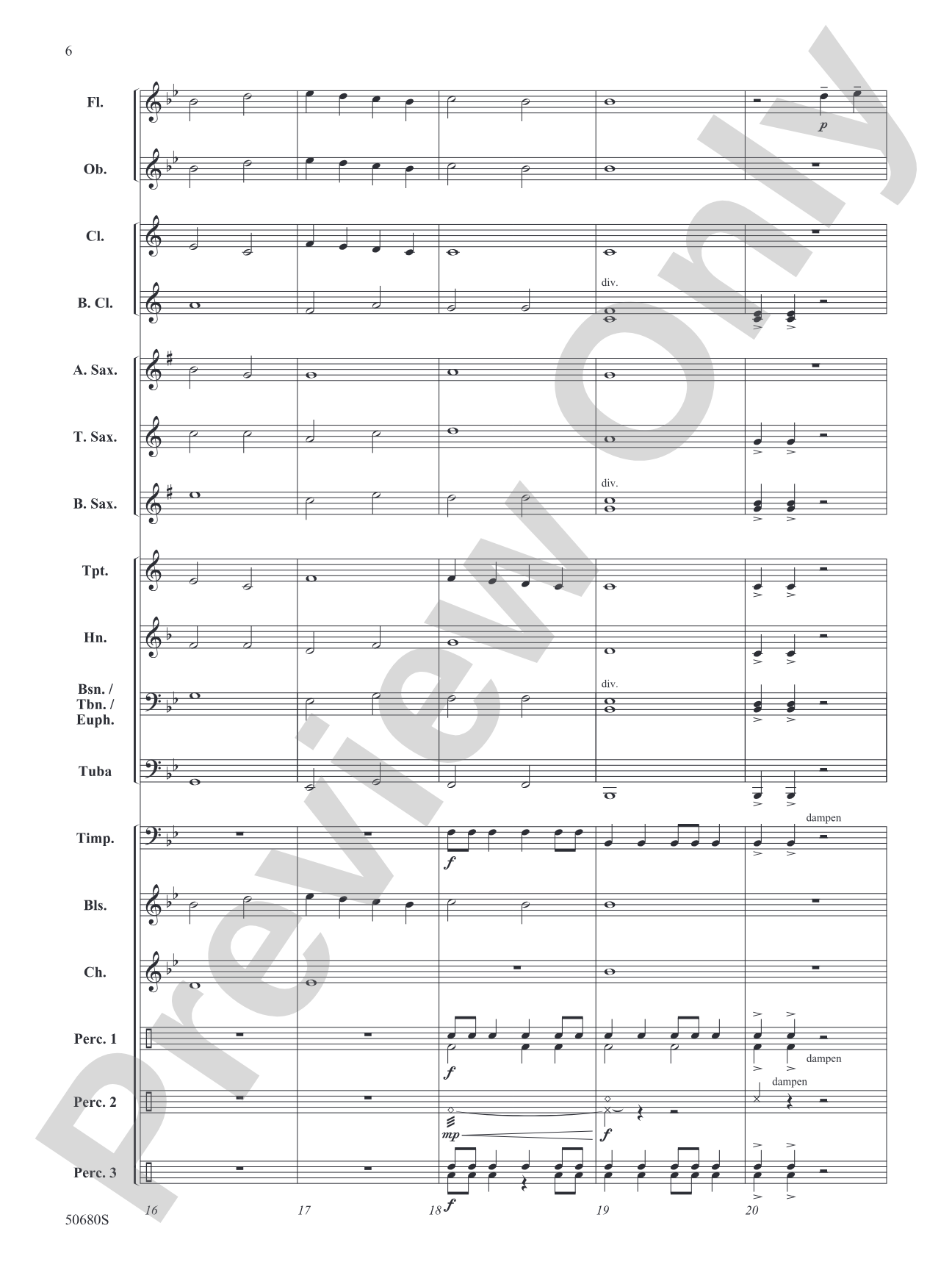 Skysplitter Fanfare: Concert Band Conductor Score & Parts