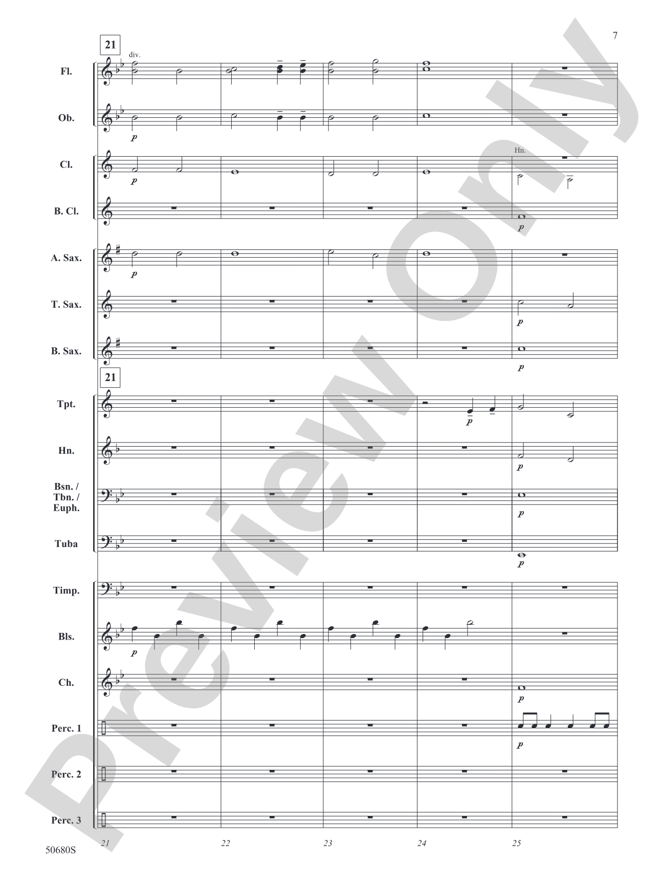Skysplitter Fanfare: Concert Band Conductor Score & Parts
