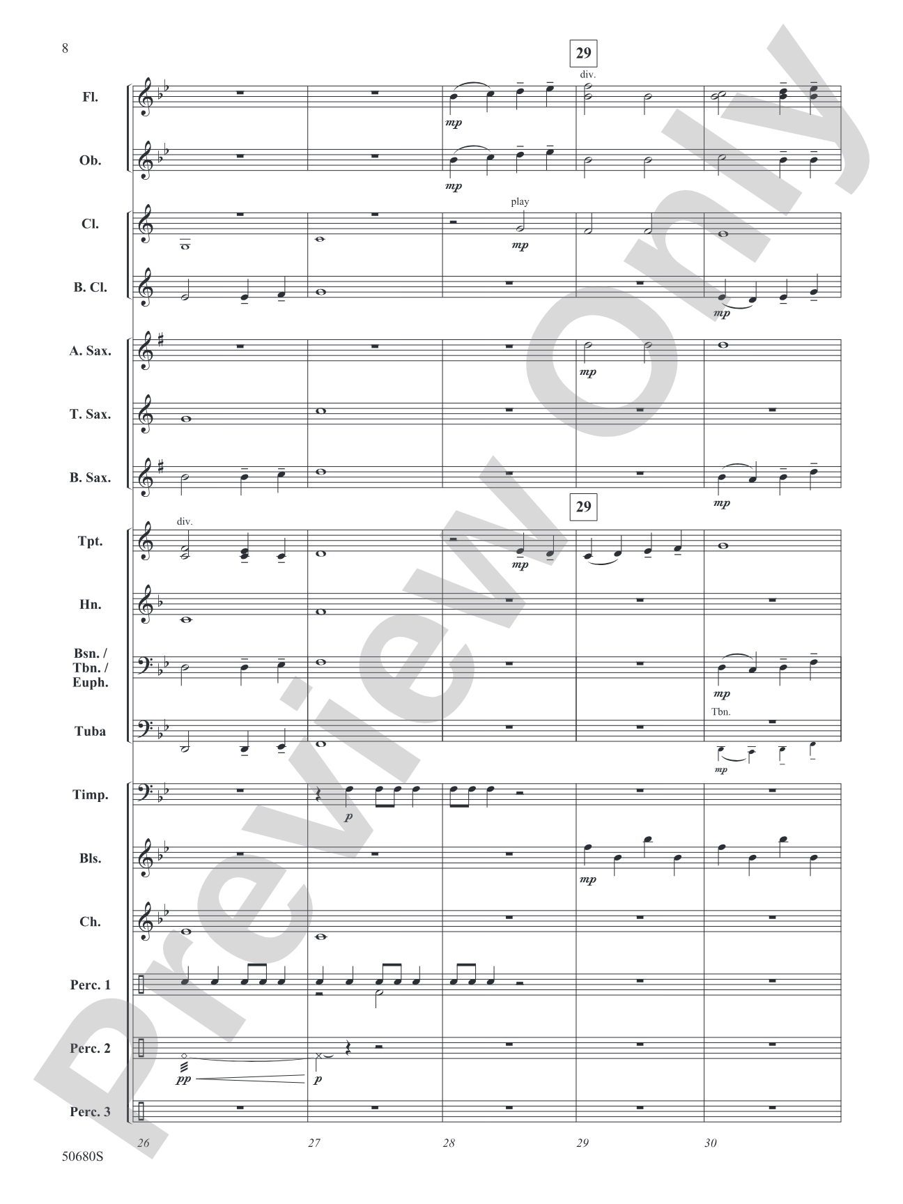 Skysplitter Fanfare: Concert Band Conductor Score & Parts