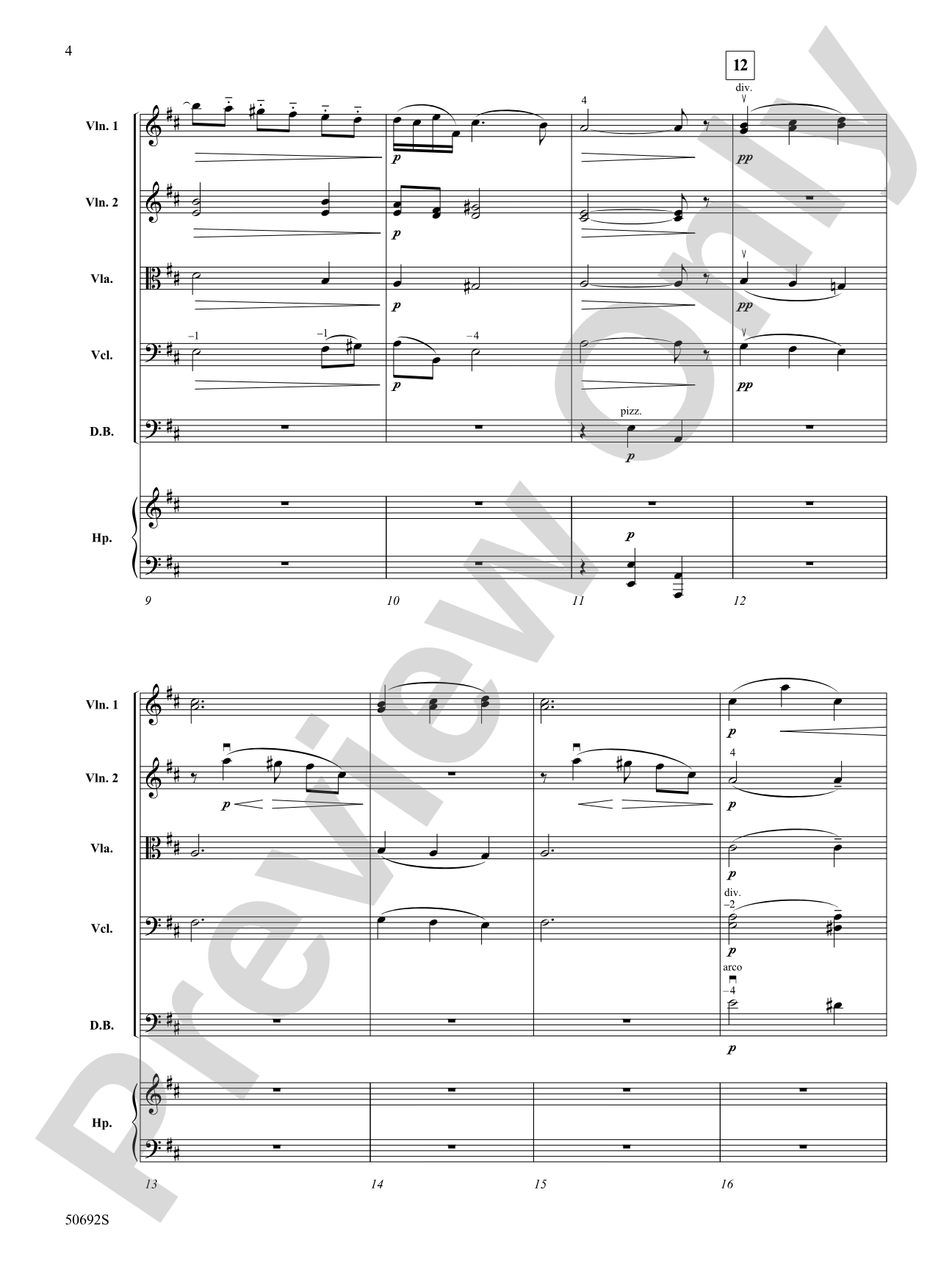 Intermezzo: String Orchestra Conductor Score & Parts