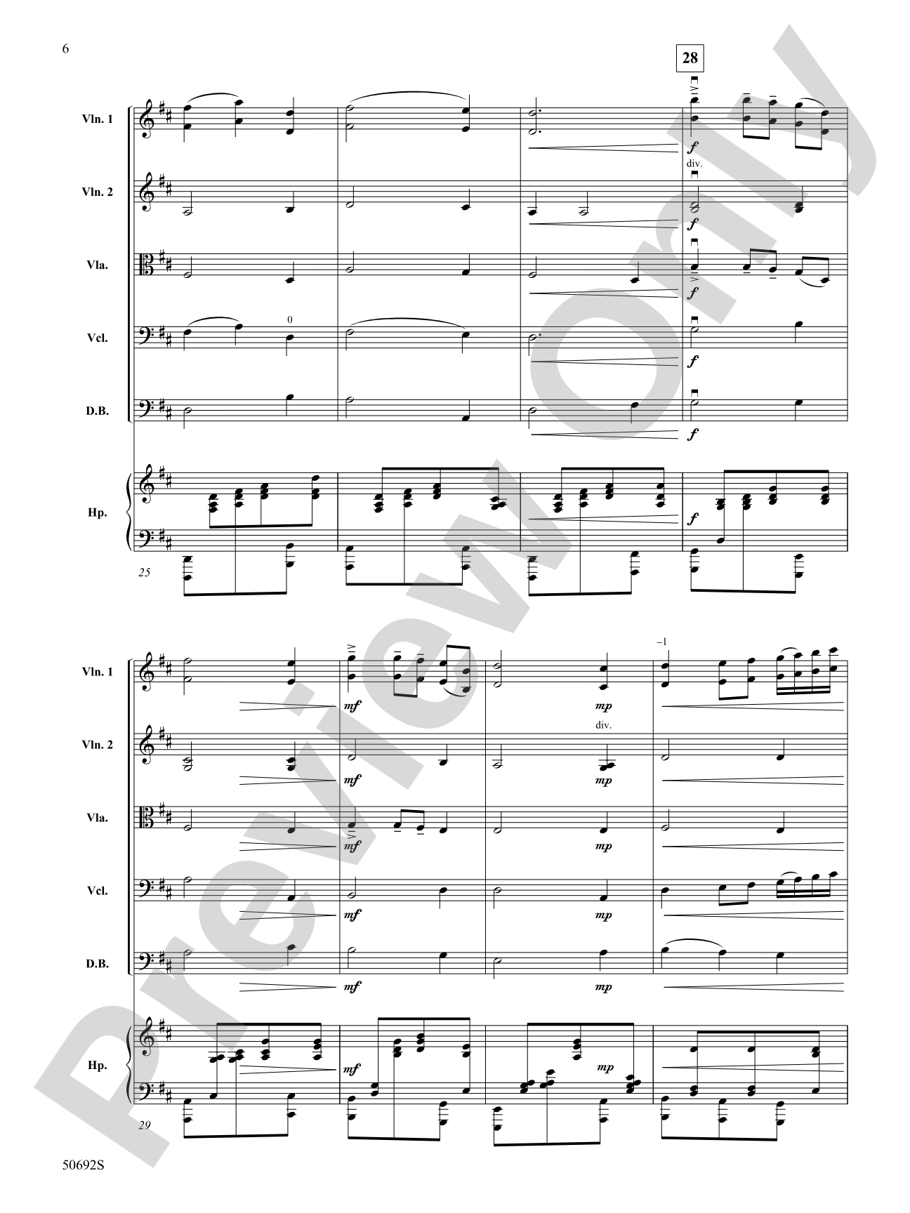 Intermezzo: String Orchestra Conductor Score & Parts