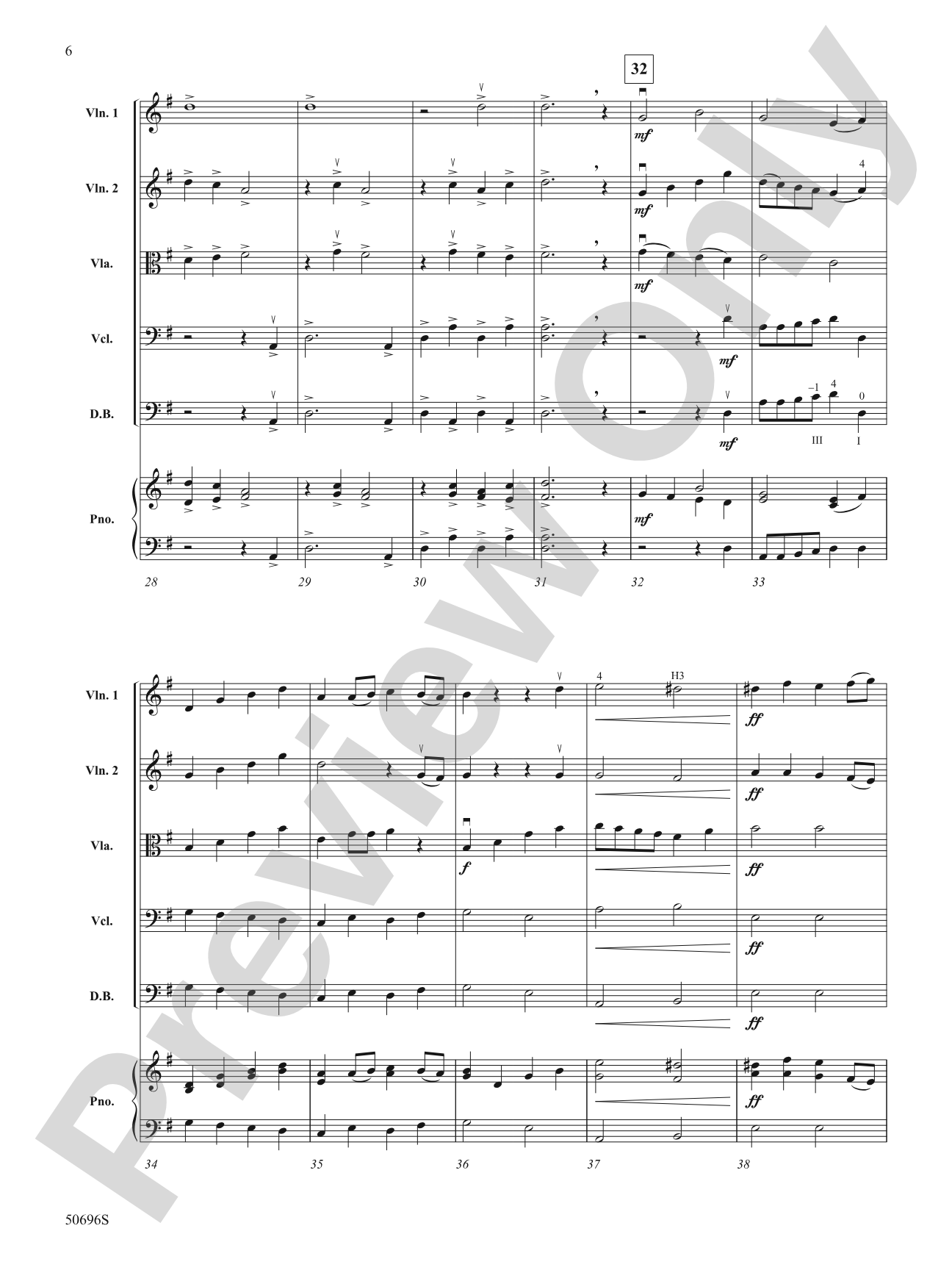 Have Yourself a Merry Little Christmas: String Orchestra Conductor Score & Parts