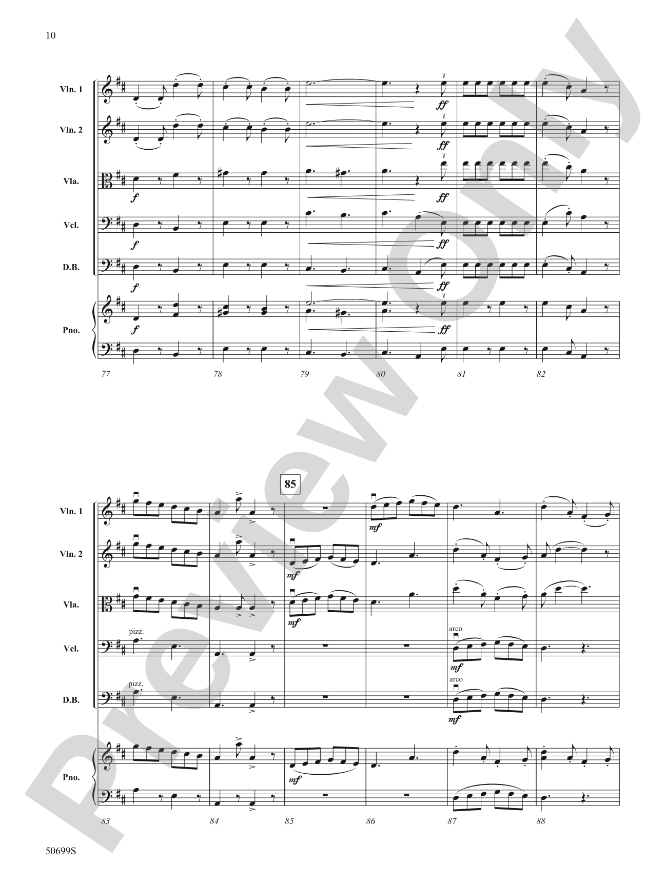 Highlights from The Wizard of Oz: String Orchestra Conductor Score & Parts