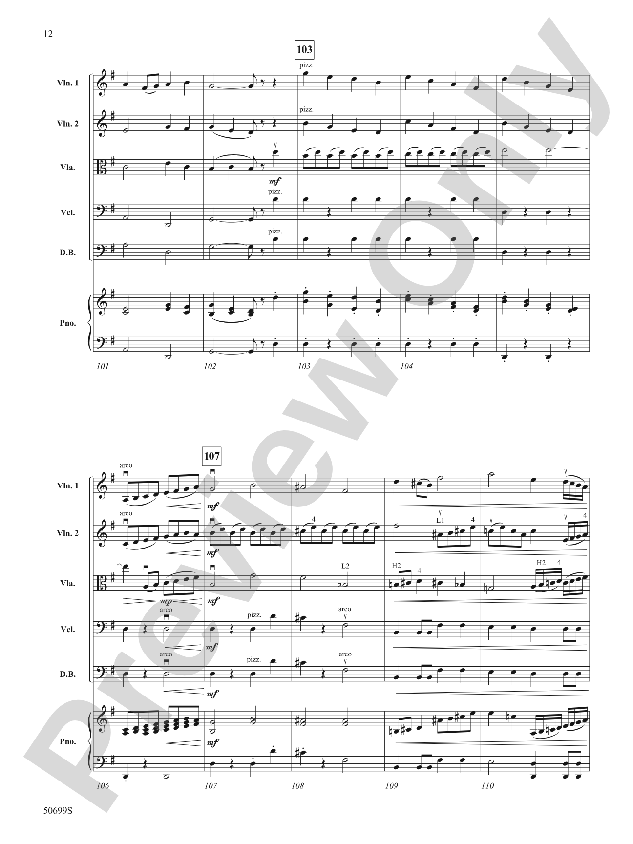 Highlights from The Wizard of Oz: String Orchestra Conductor Score & Parts