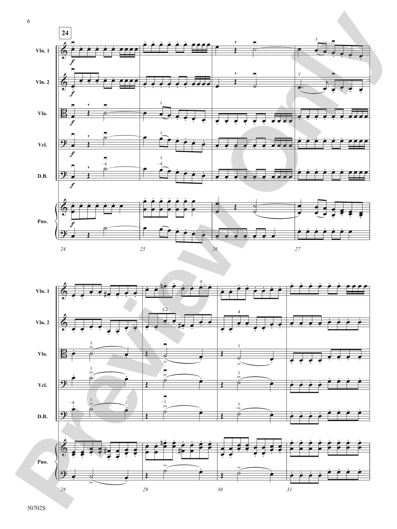Overture to The Magic Flute: String Orchestra Conductor Score & Parts