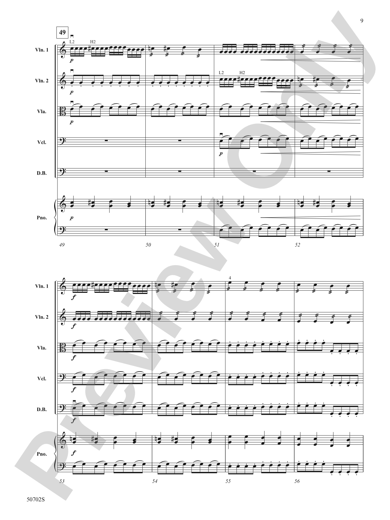 Overture to The Magic Flute: String Orchestra Conductor Score & Parts