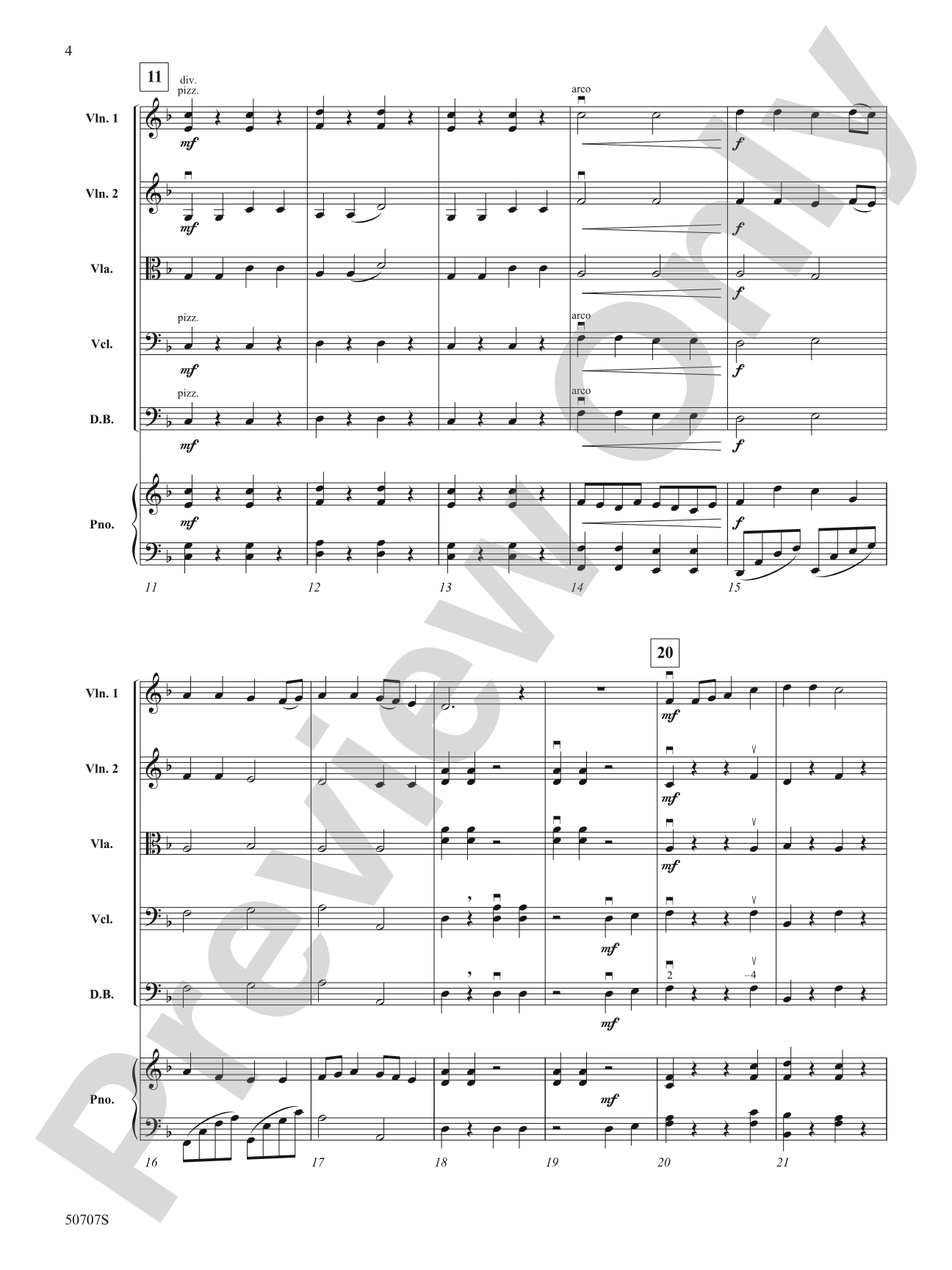 The Wayfarer: String Orchestra Conductor Score & Parts
