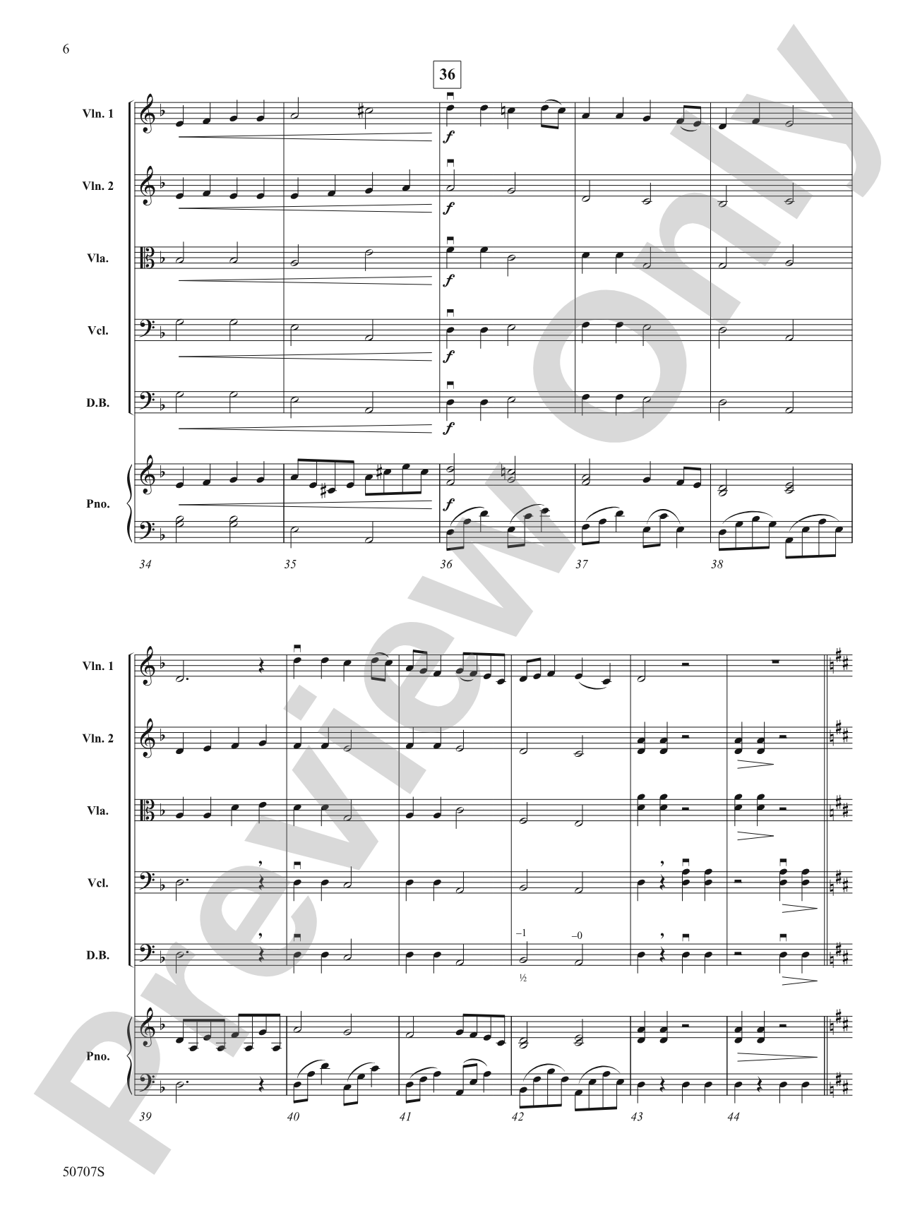 The Wayfarer: String Orchestra Conductor Score & Parts