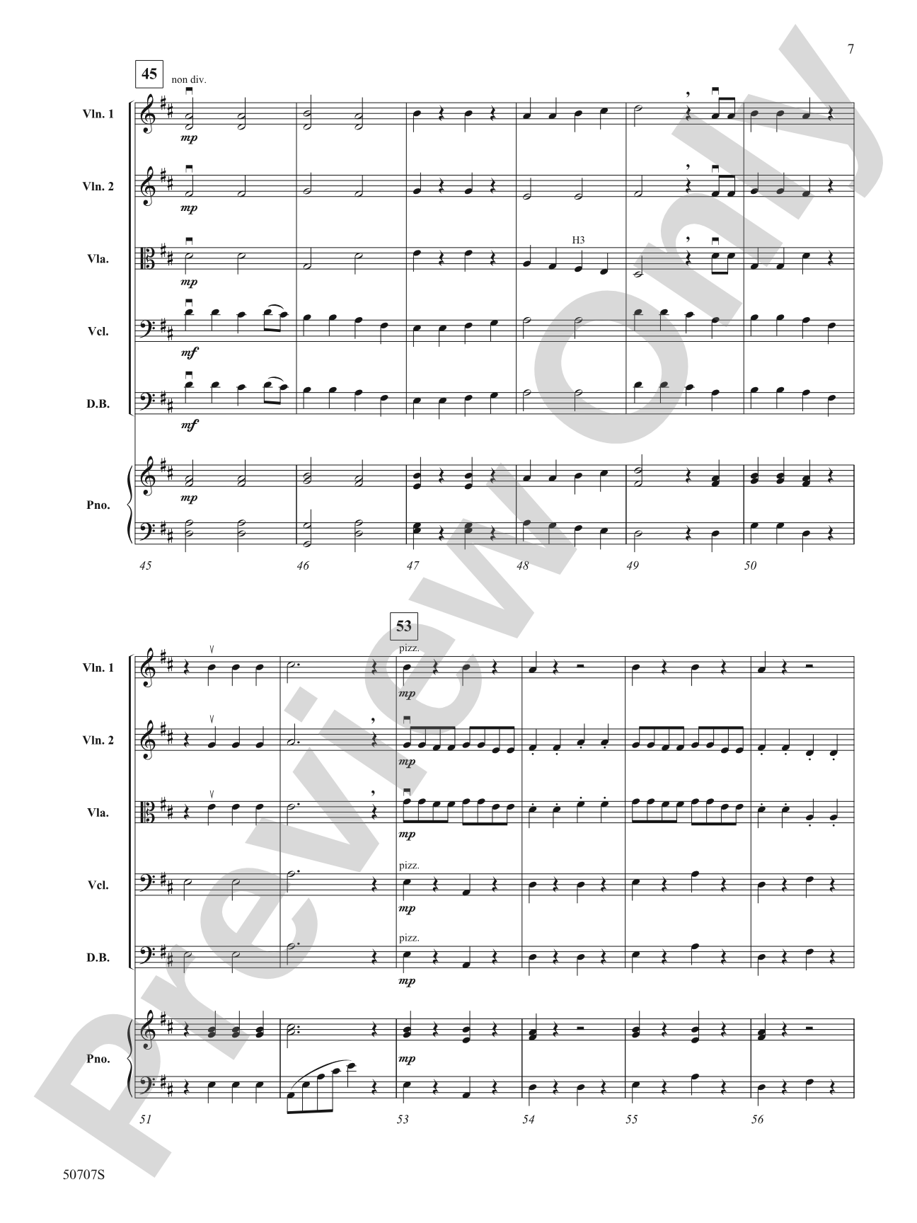 The Wayfarer: String Orchestra Conductor Score & Parts