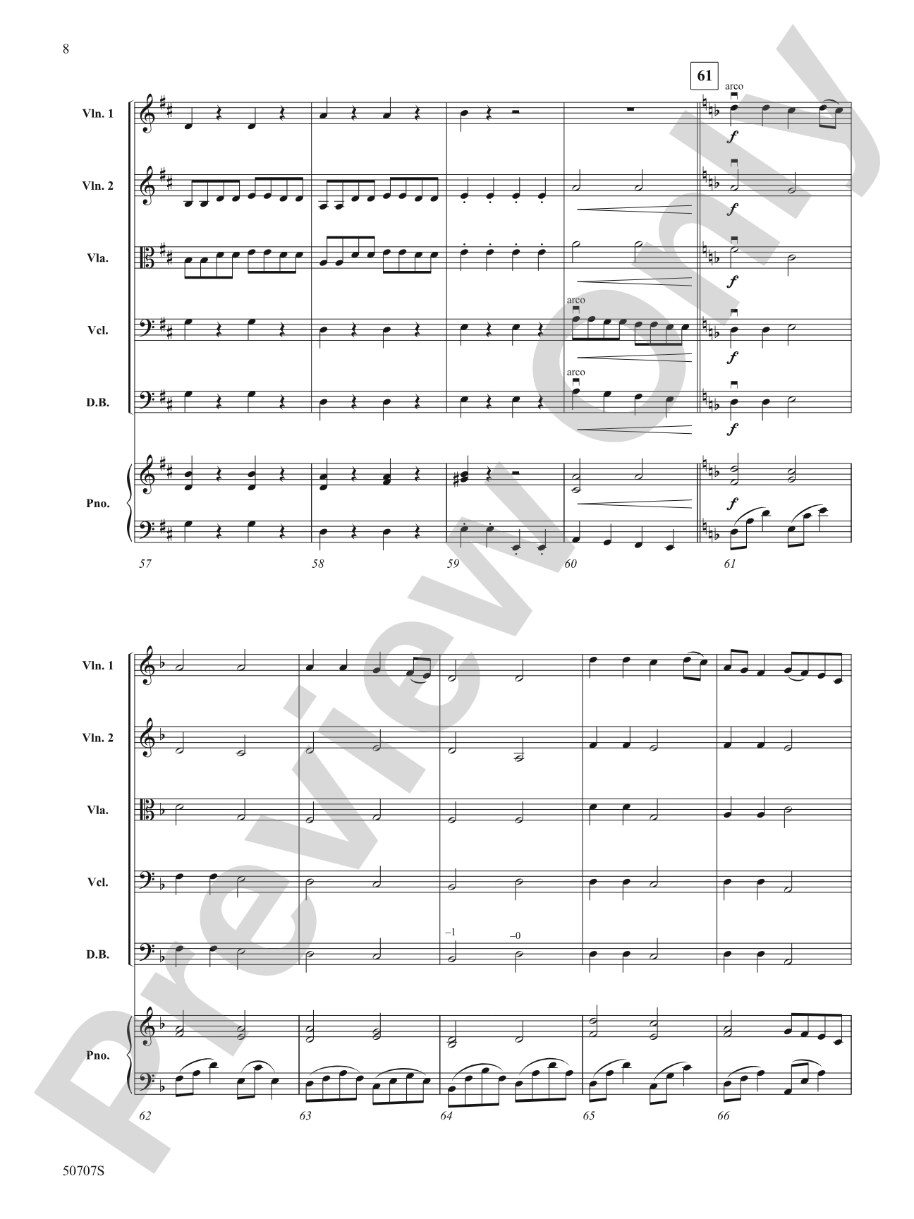 The Wayfarer: String Orchestra Conductor Score & Parts