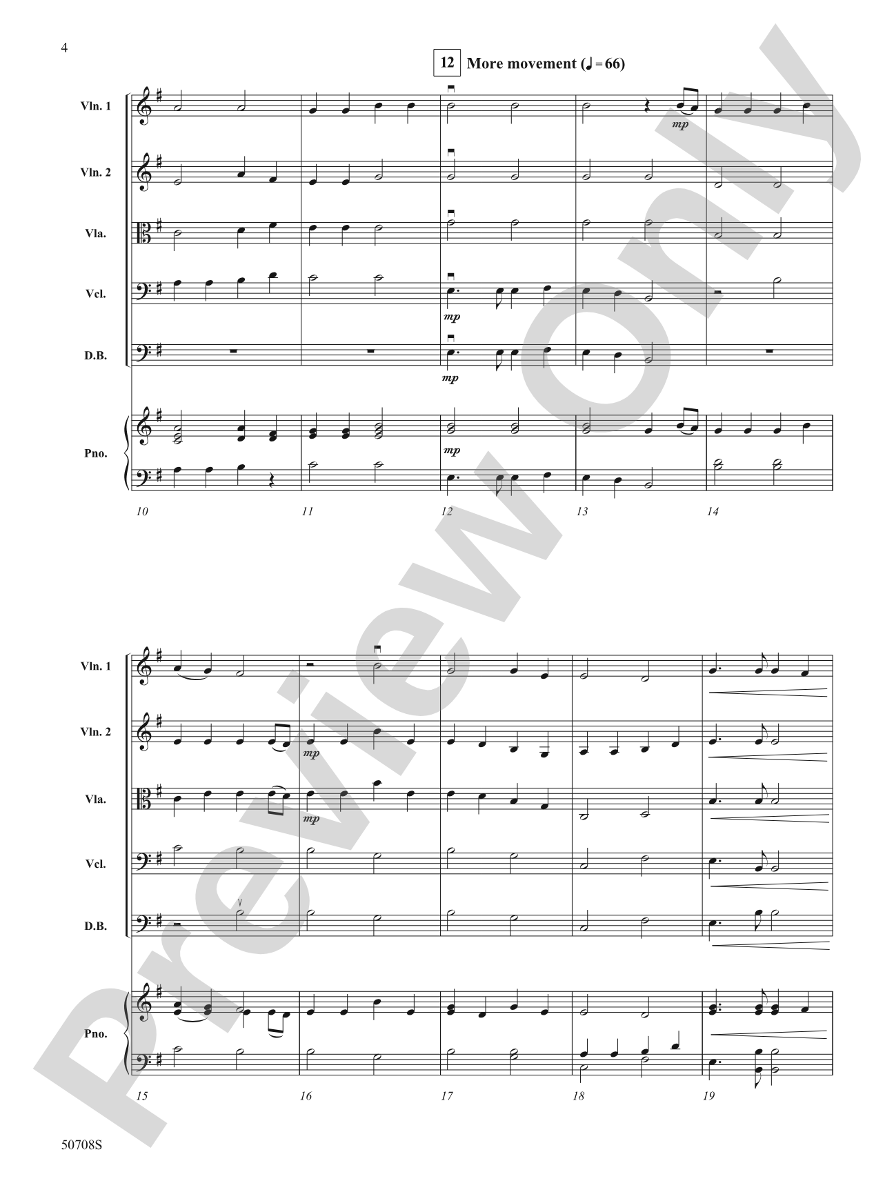 Winter Aire: String Orchestra Conductor Score & Parts